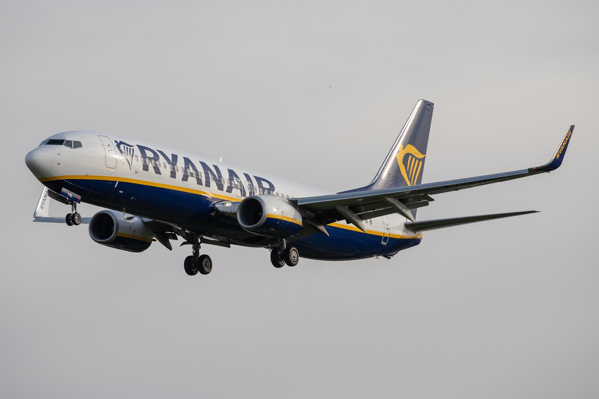 Hamburg Airport: Ryanair (FR / RYR) | Boeing 737-8AS B738 | EI-FRL | MSN 44741
