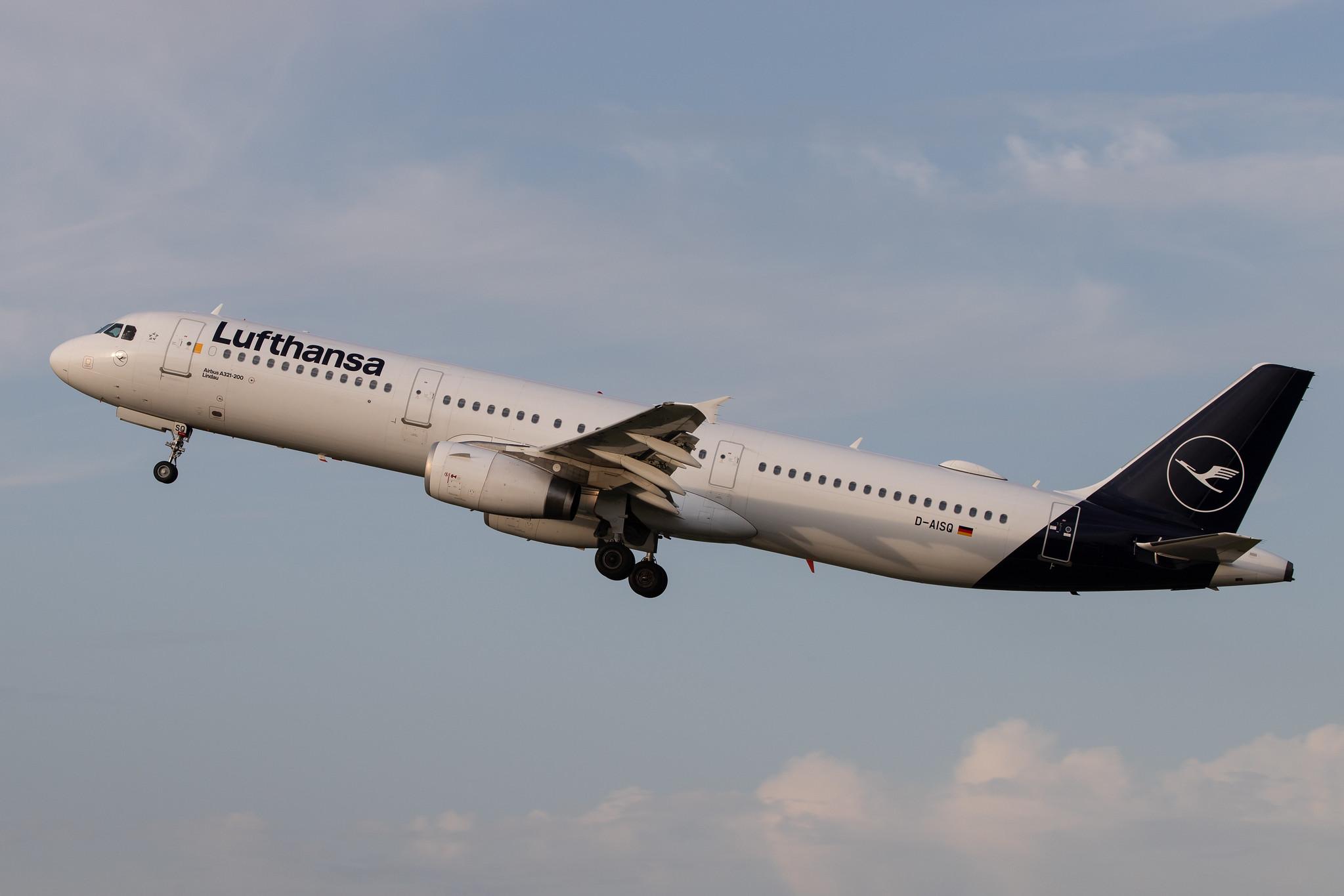 Hamburg Airport: Lufthansa (LH / DLH) | Airbus A321-231 A321 | D-AISQ | MSN 3936