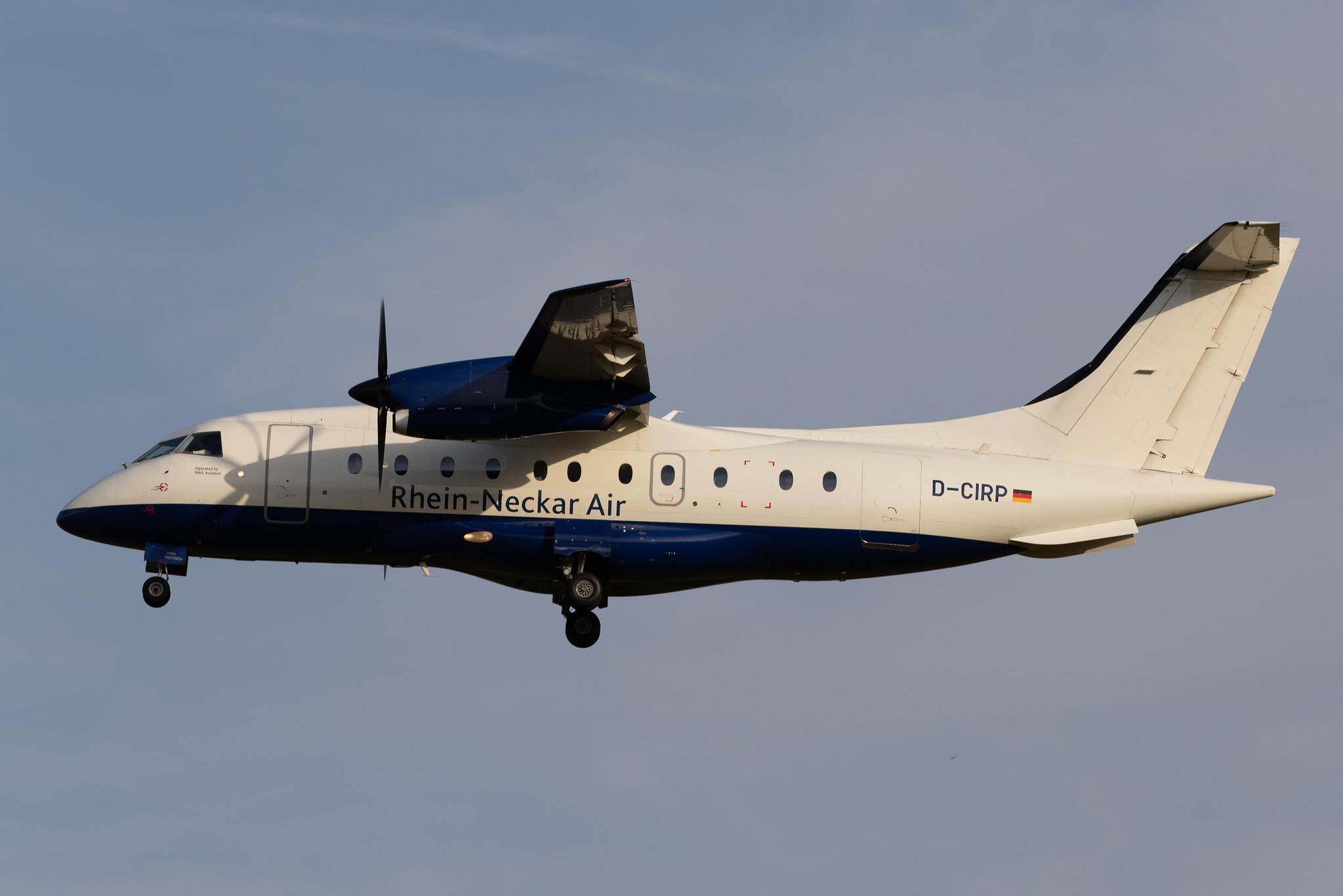 Hamburg Airport: Rhein-Neckar Air (M2 / MHV) | Operator: MHS Aviation | Dornier 328-120 D328 | D-CIRP | MSN 3006