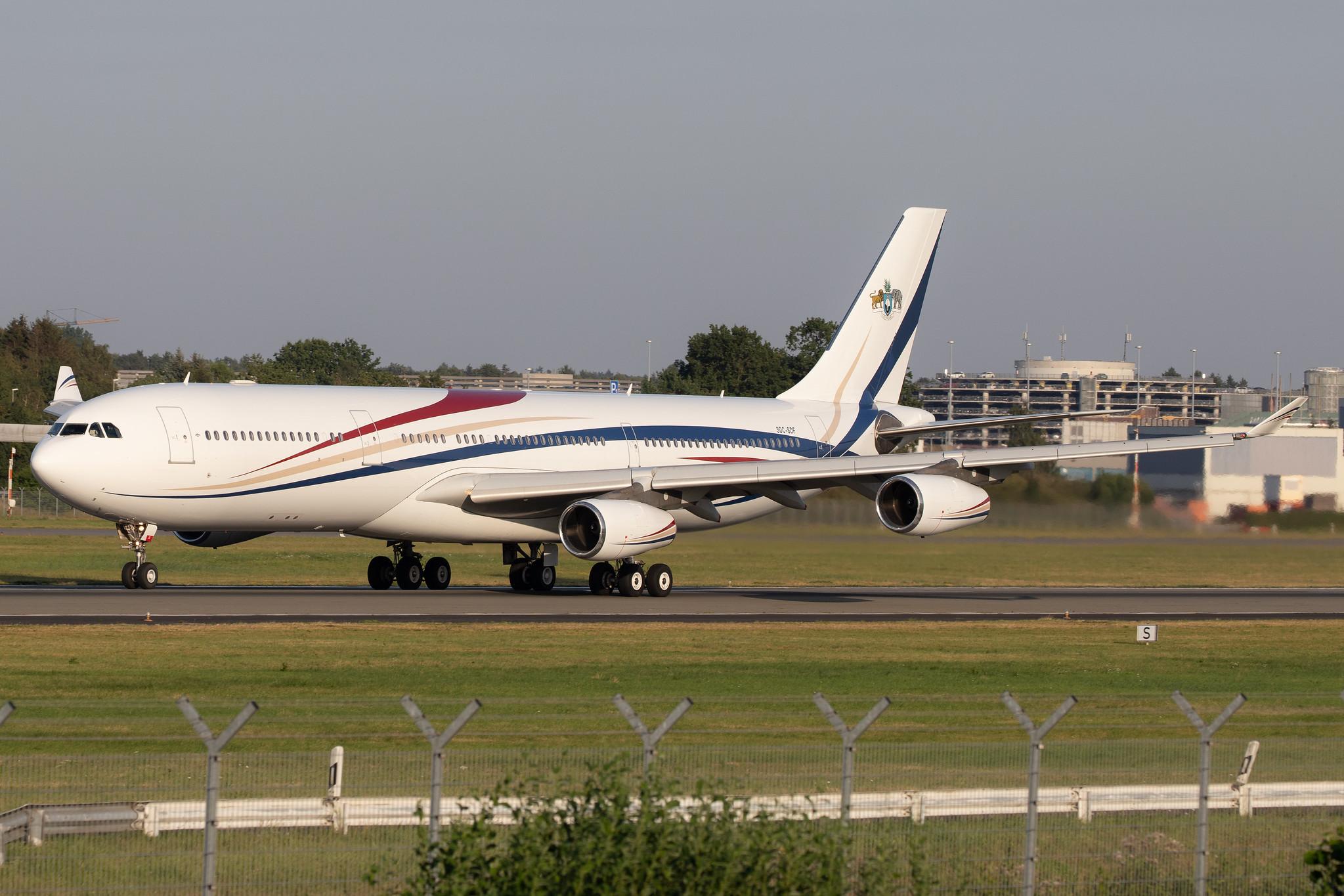 Hamburg Airport: Kingdom of Swaziland | Airbus A340-313 A343 | 3DC-SDF | MSN 406