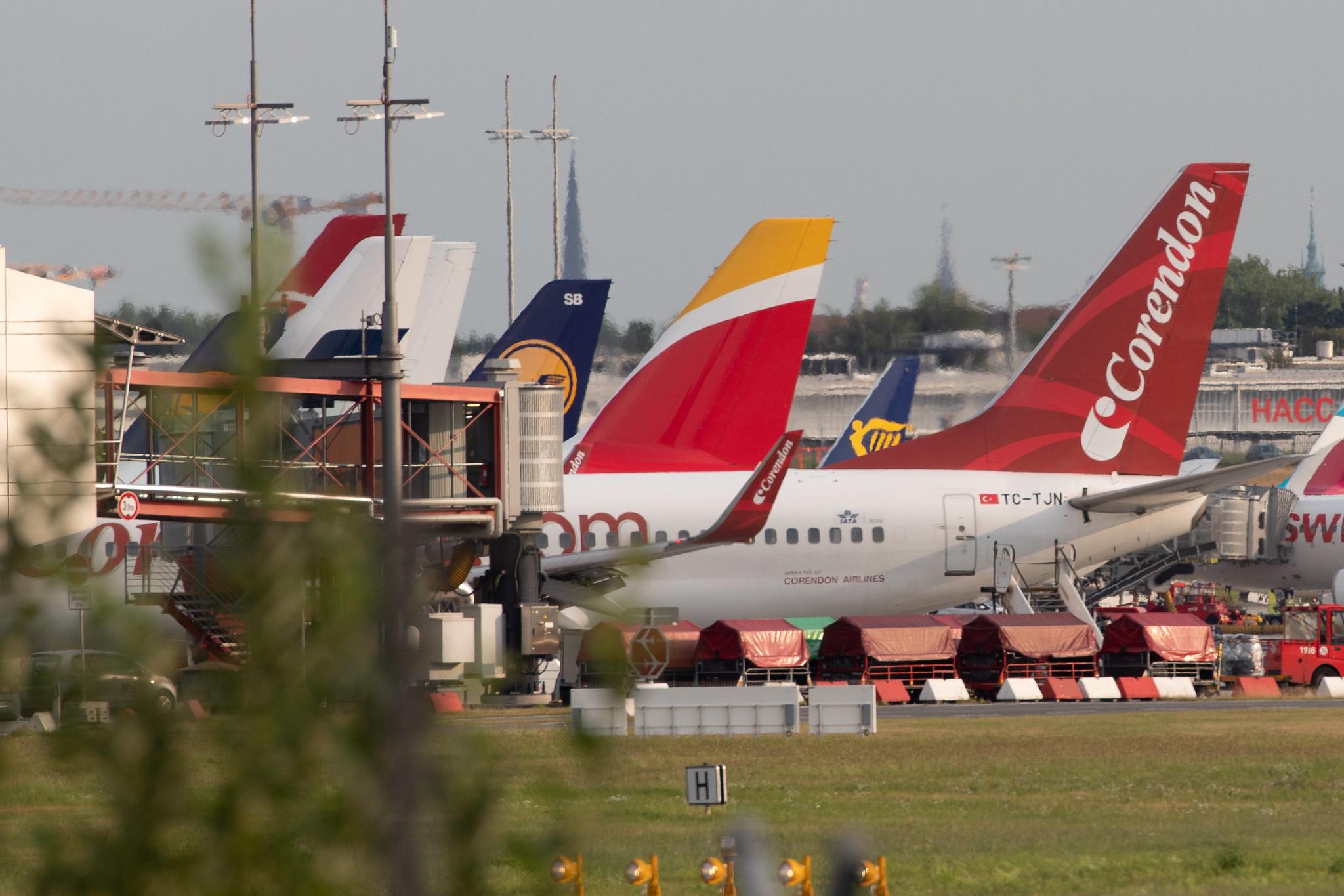Hamburg Airport: Corendon Airlines (XC / CAI) |  Boeing 737-85P B738 | TC-TJN | MSN 28535