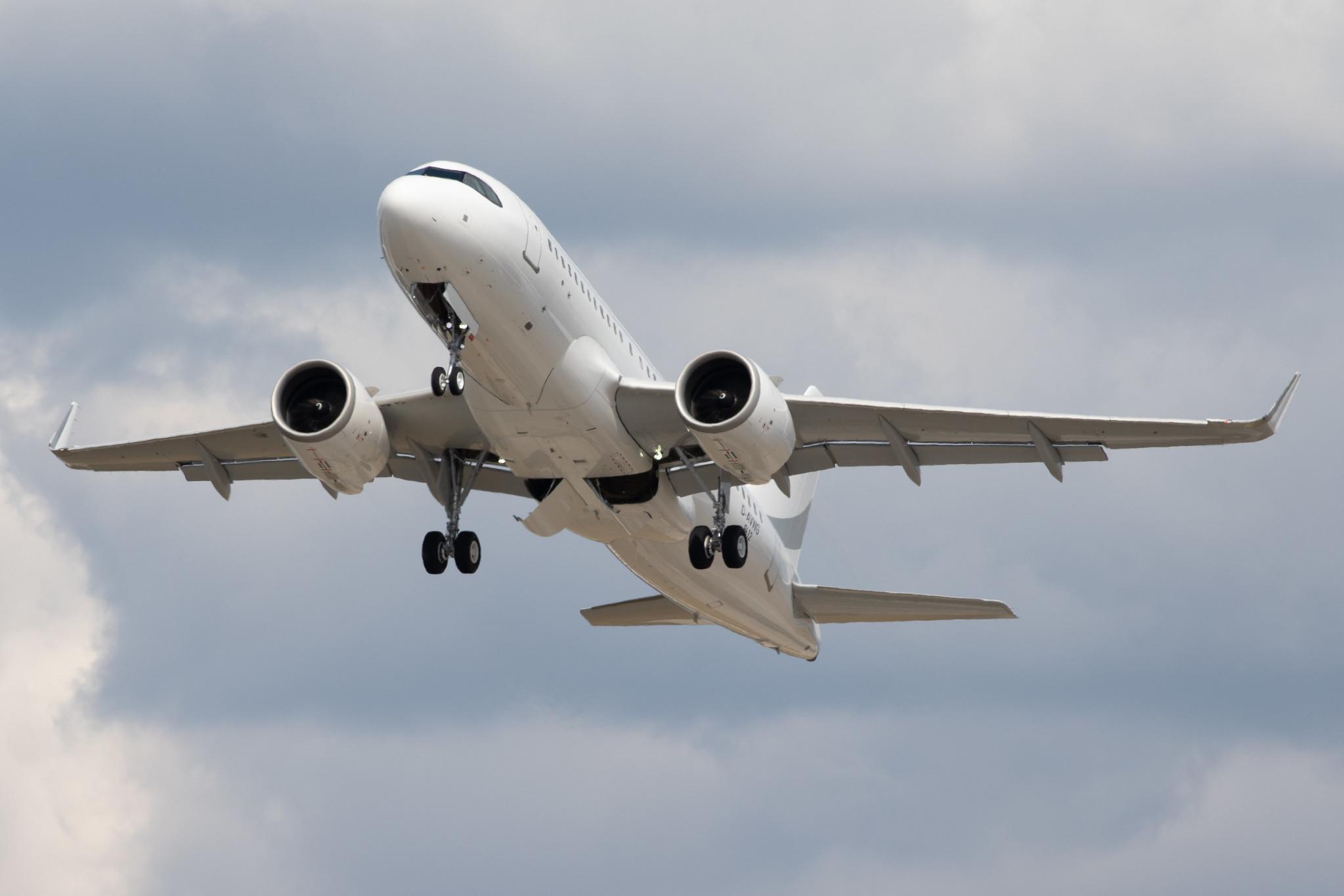 Flugplatz Hamburg-Finkenwerder: Airbus (/ AIB) |  Airbus A319-153N(CJ) A319 | D-AVWG | MSN 8612 (Private Owner, D-ANEO)