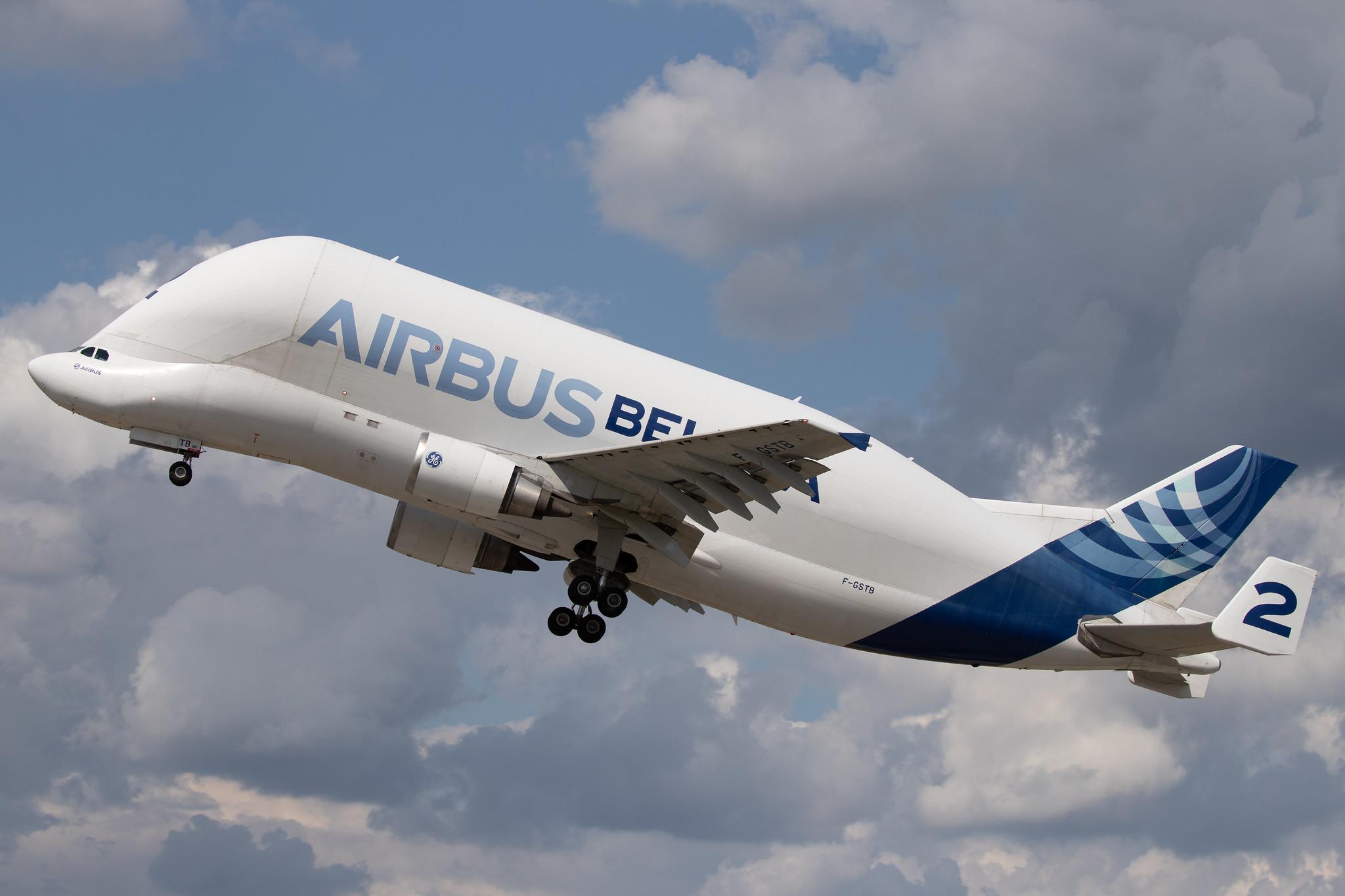 Flugplatz Hamburg-Finkenwerder: : Airbus Transport International (4Y / BGA) |  Airbus A300-608ST Beluga A3ST | F-GSTB | MSN 751