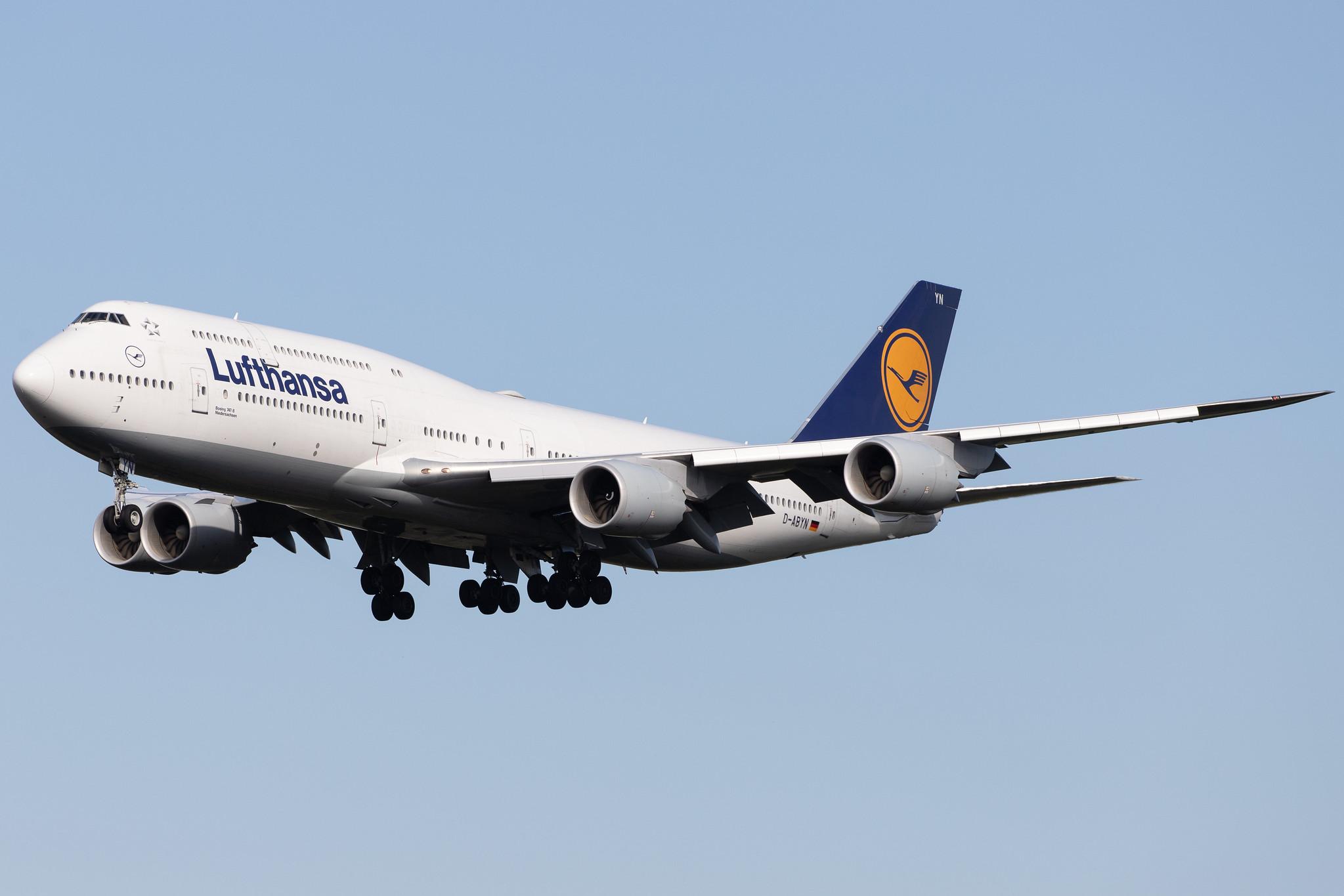 Frankfurt Airport: Lufthansa (LH / DLH) |  Boeing 747-830 B748 | D-ABYN | MSN 37838