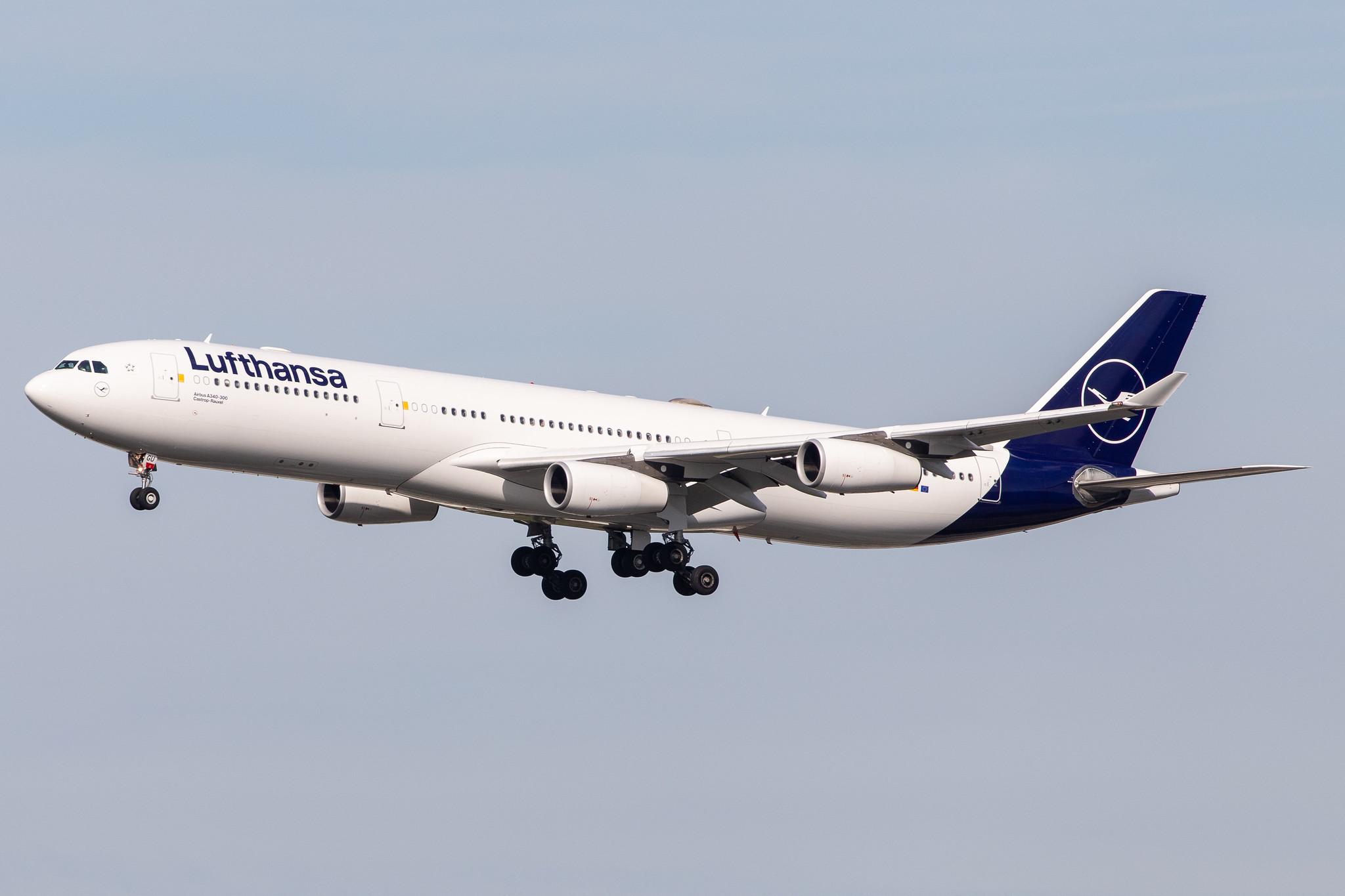 Frankfurt Airport: Lufthansa (LH / DLH) |  Airbus A340-313 A343 | D-AIGU | MSN 0321