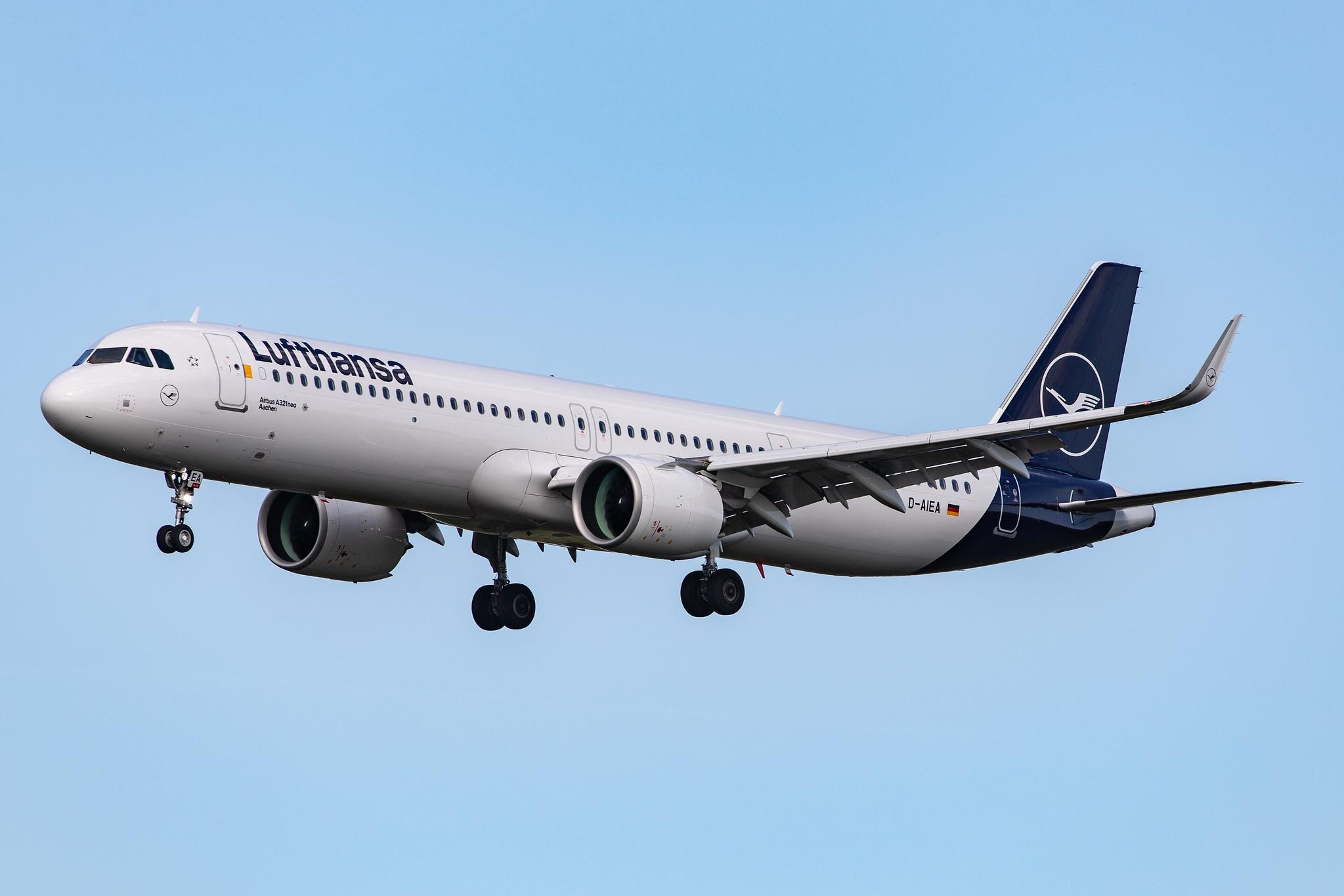 Frankfurt Airport: Lufthansa (LH / DLH) |  Airbus A321-271NX A21N | D-AIEA | MSN 8761