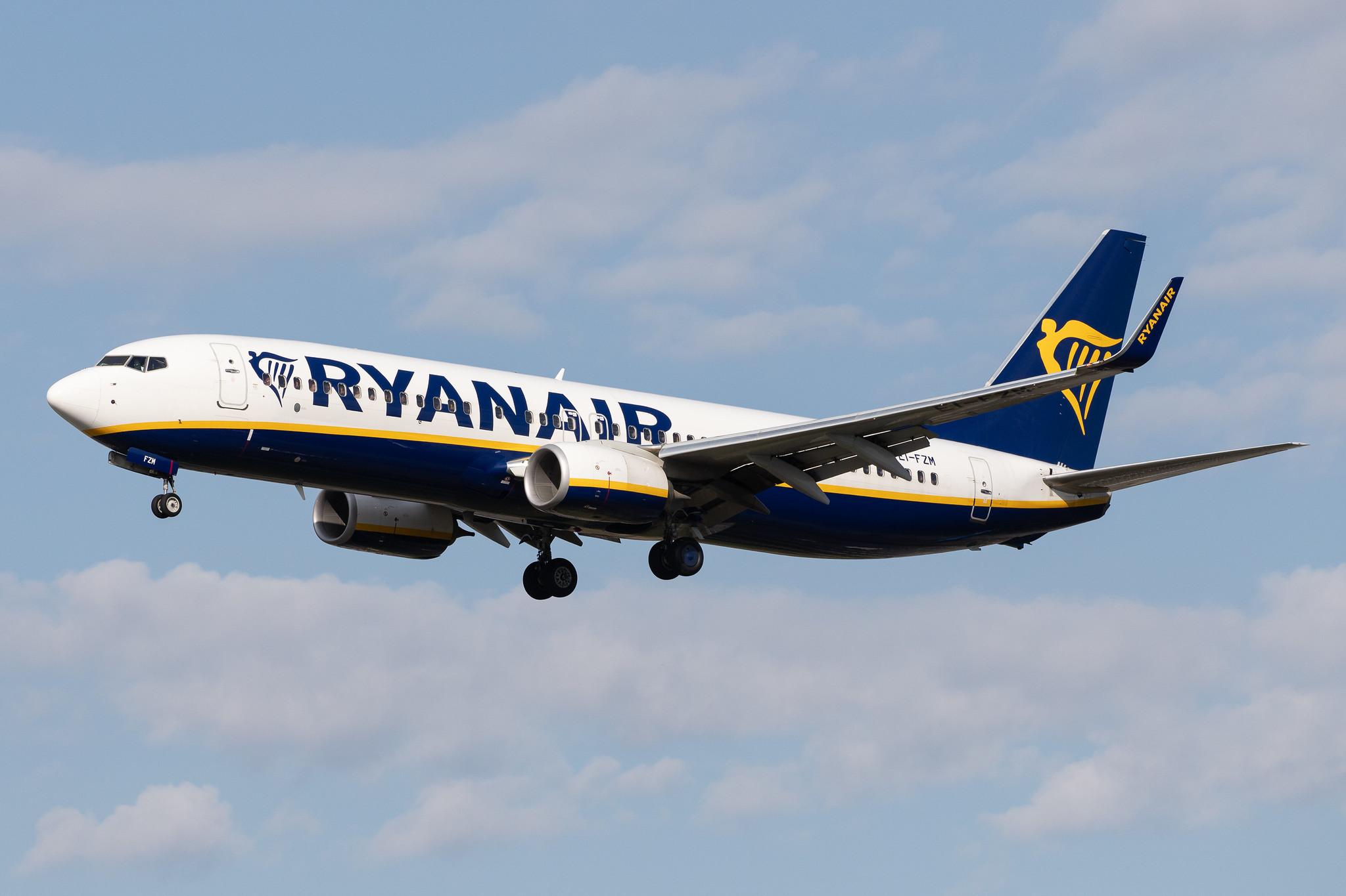 Frankfurt Airport: Ryanair (FR / RYR) |  Boeing 737-8AS B738 | EI-FZM | MSN 44785