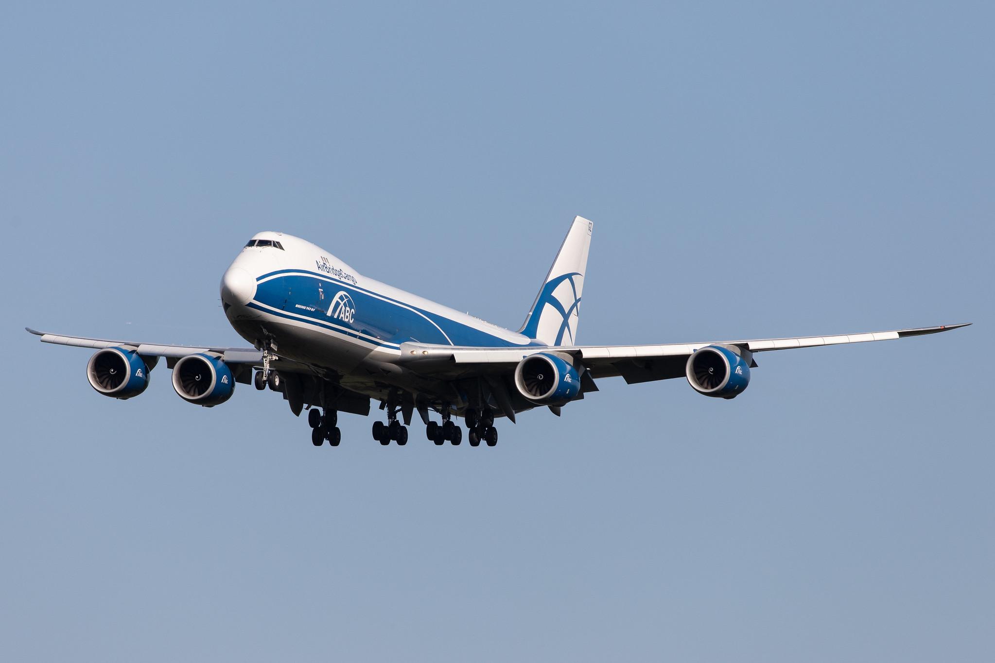 Frankfurt Airport: AirBridgeCargo (RU / ABW) | Operator: AirBridgeCargo Airlines |  Boeing 747-8HV(F) B748 | VQ-BGZ | MSN 37580