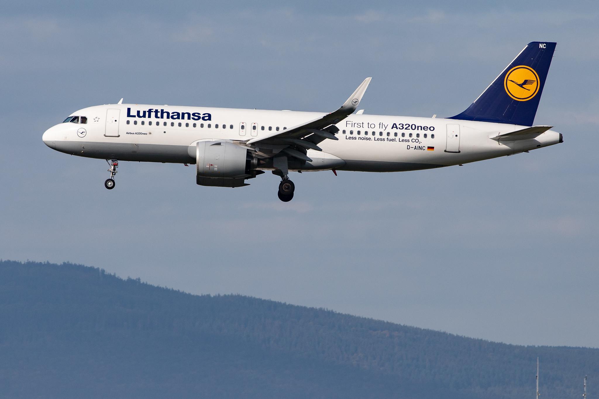 Frankfurt Airport: Lufthansa (LH / DLH) |  Airbus A320-271N A20N | D-AINC | MSN 6920