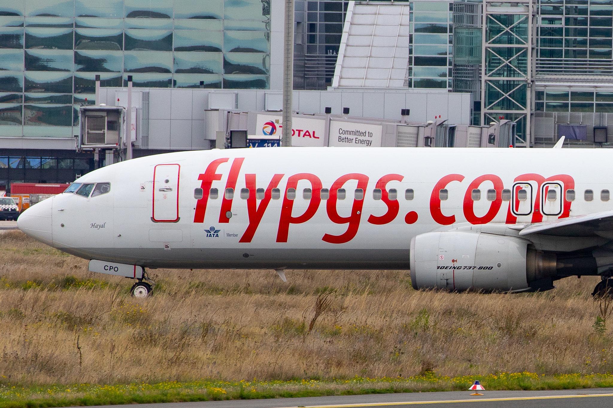 Frankfurt Airport: Pegasus Airlines (PC / PGT) |  Boeing 737-8AS B738 | TC-CPO | MSN 33641