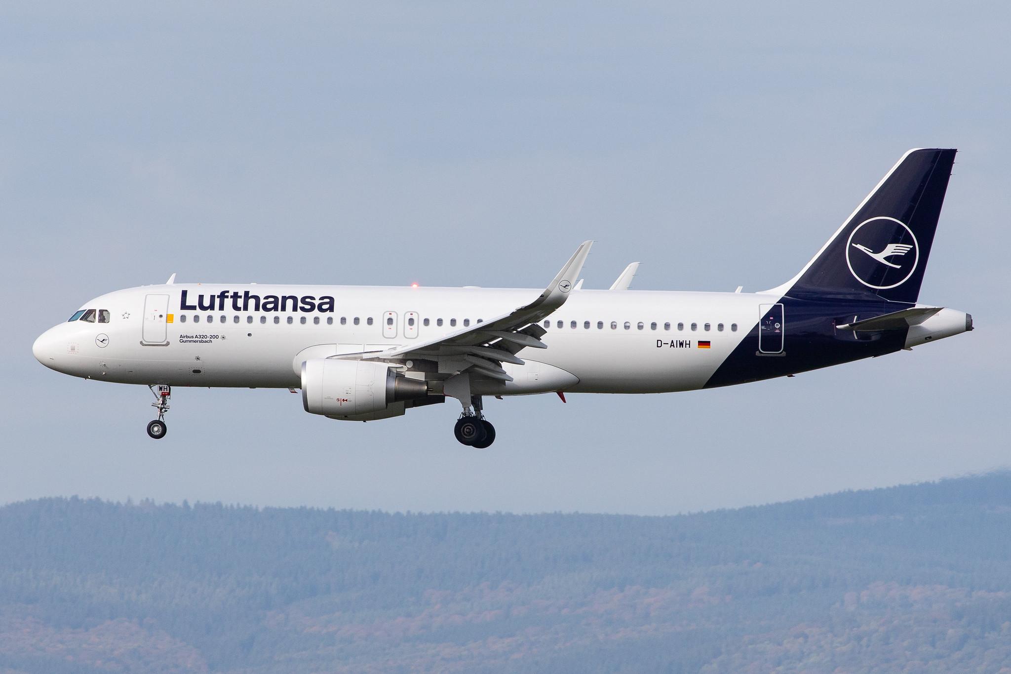 Frankfurt Airport: Lufthansa (LH / DLH) |  Airbus A320-214 A320 | D-AIWH | MSN 8911