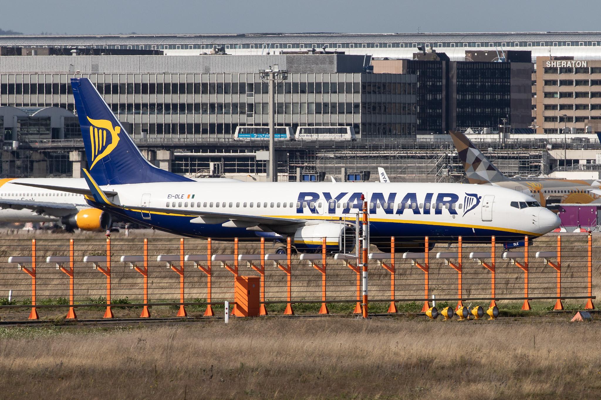 Frankfurt Airport: Ryanair (FR / RYR) |  Boeing 737-8AS B738 | EI-DLE | MSN 33587