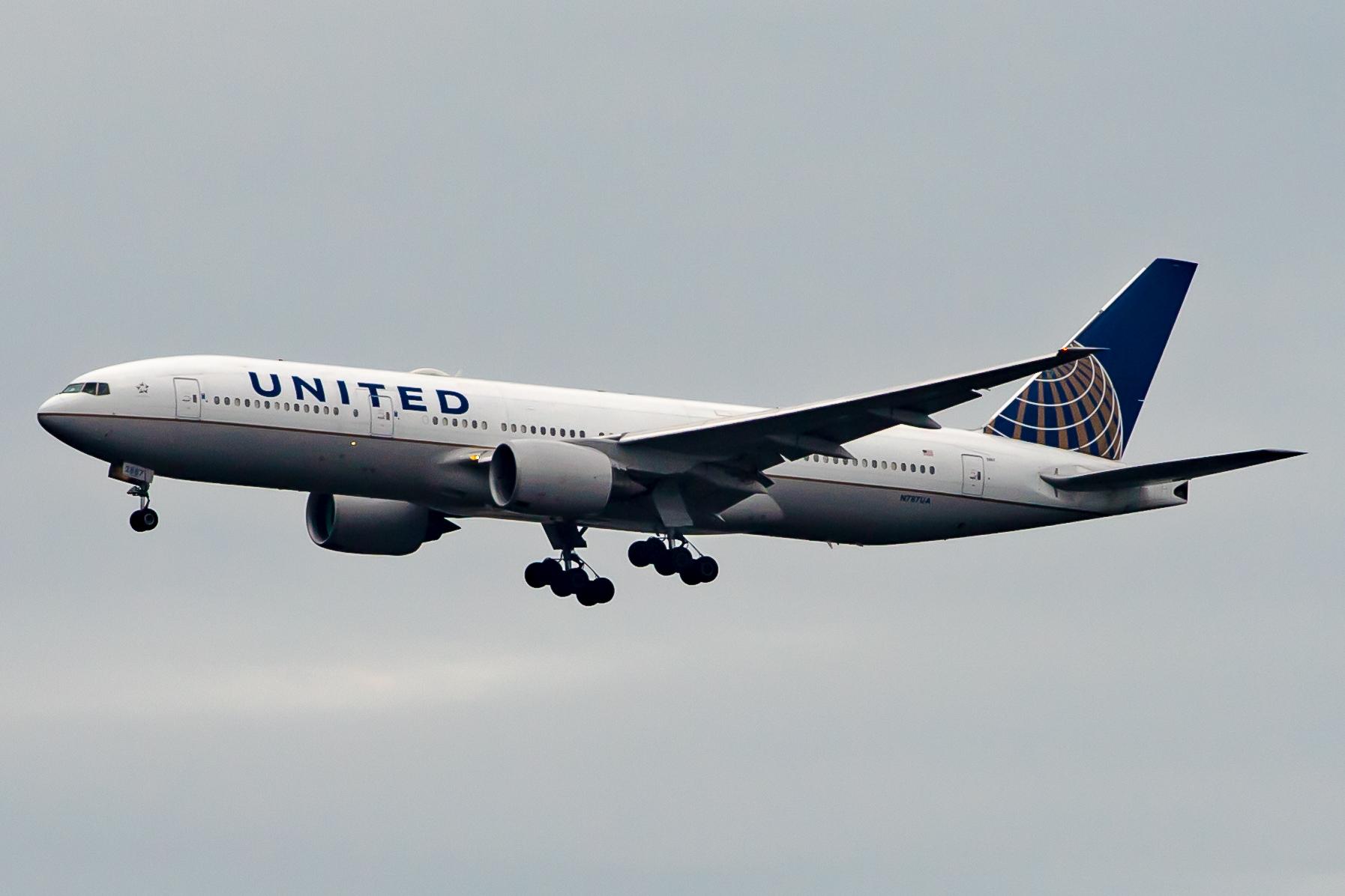 Frankfurt Airport: United Airlines (UA / UAL) |  Boeing 777-222(ER) B772 | N787UA | MSN 26939