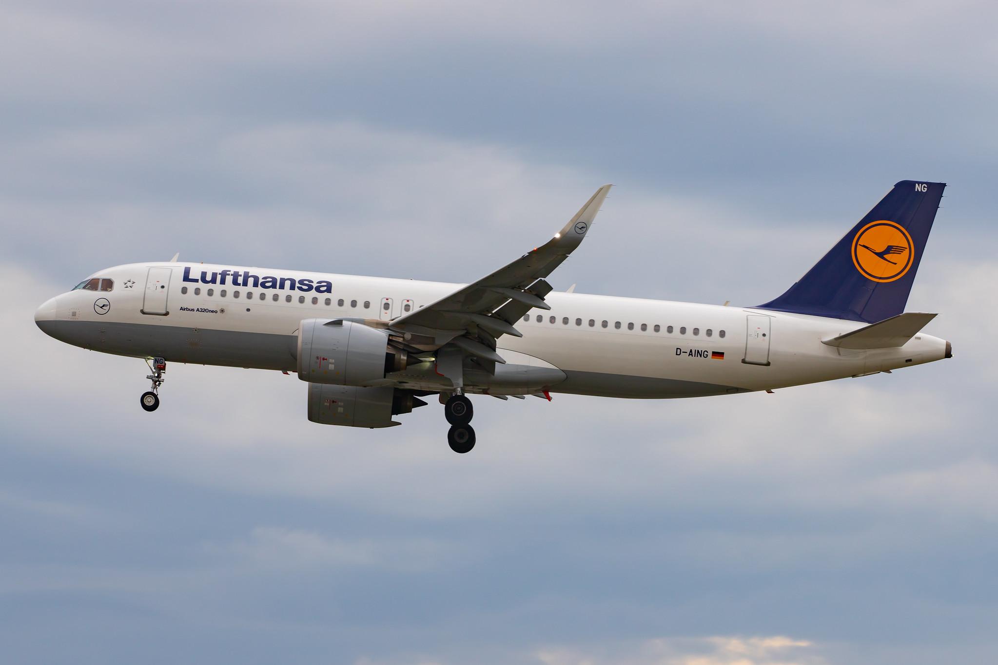 Frankfurt Airport: Lufthansa (LH / DLH) |  Airbus A320-271N A20N | D-AING | MSN 7588
