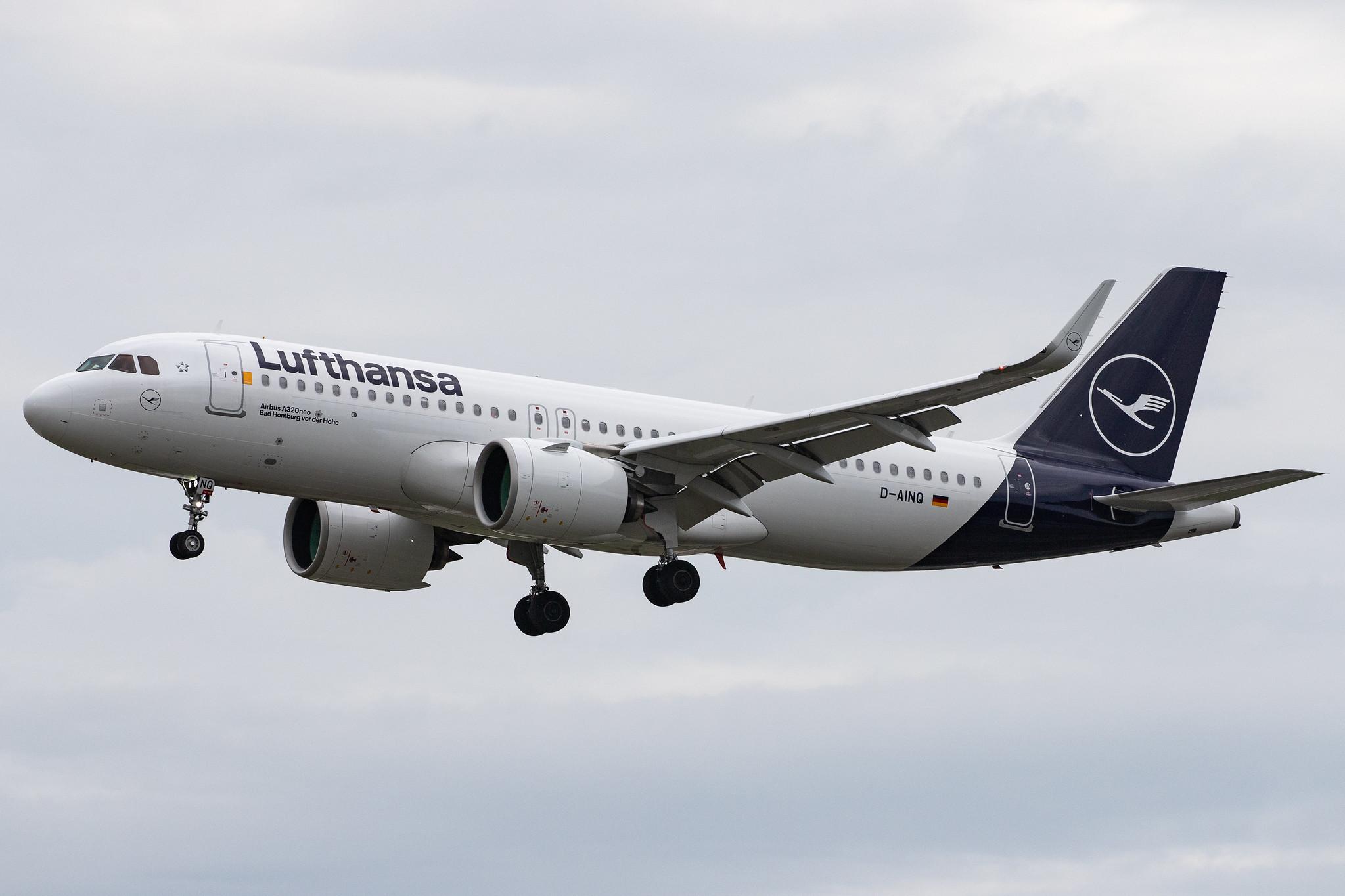 Frankfurt Airport: Lufthansa (LH / DLH) |  Airbus A320-271N A20N | D-AINQ | MSN 8870
