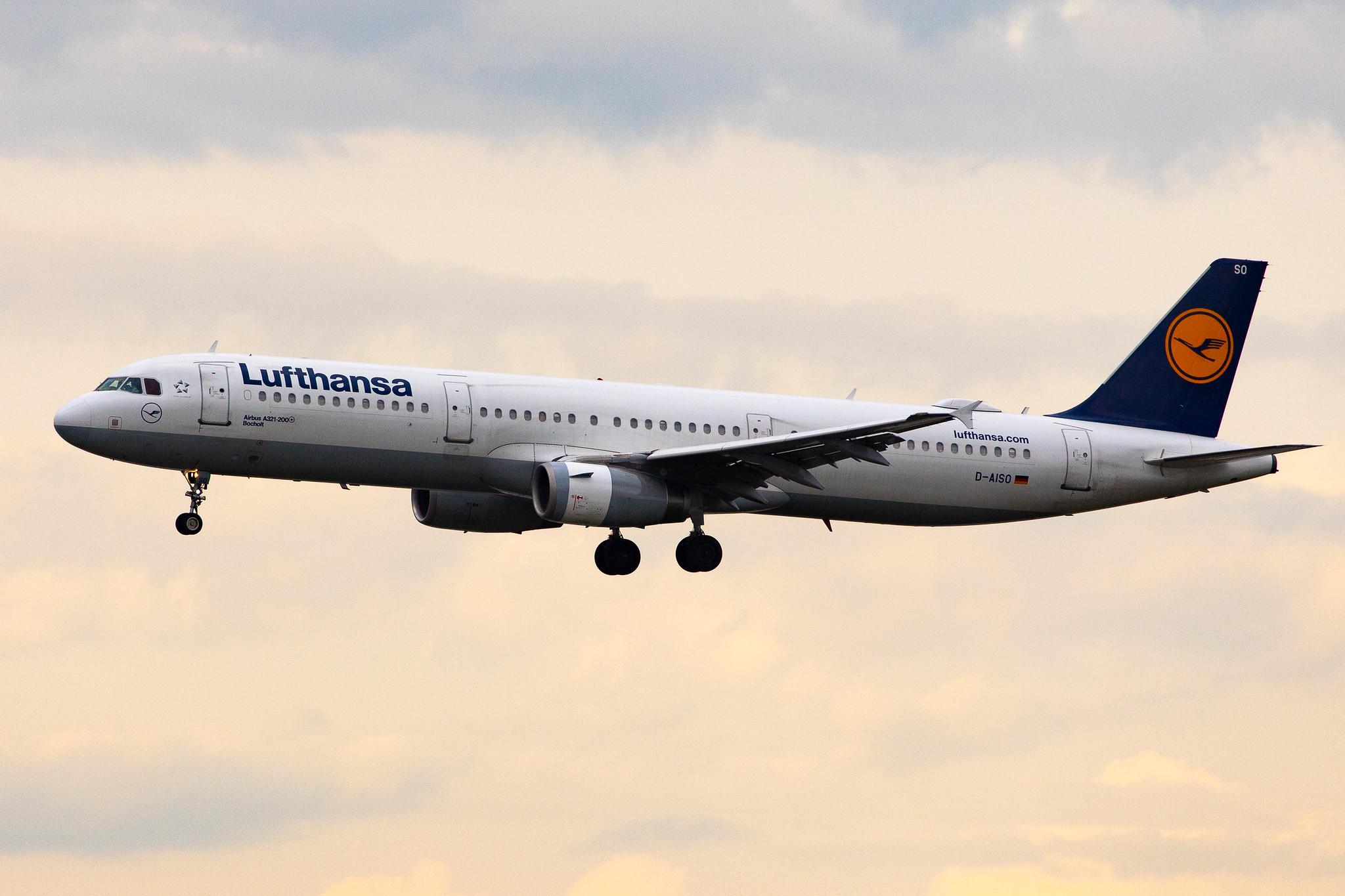 Frankfurt Airport: Lufthansa (LH / DLH) |  Airbus A321-231 A321 | D-AISO | MSN 3625