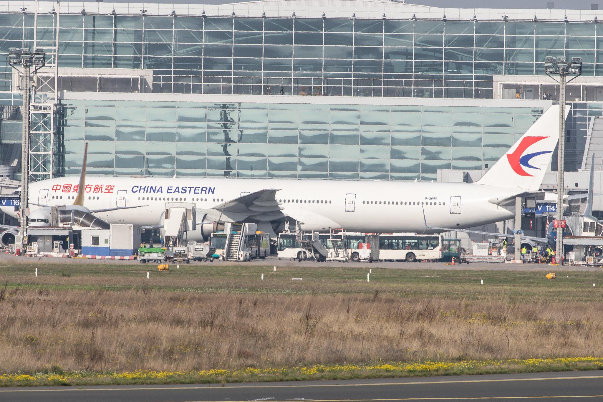 Frankfurt Airport: China Eastern Airlines (MU / CES) |  Boeing 777-39P(ER) B77W | B-2005 | MSN 43271