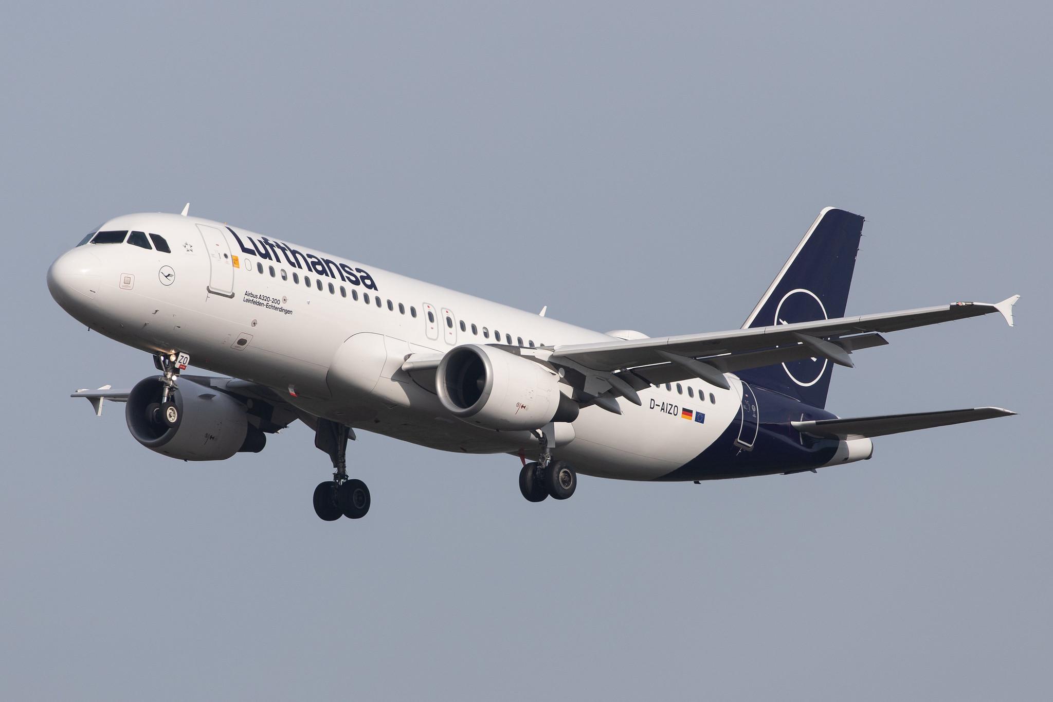 Frankfurt Airport: Lufthansa (LH / DLH) |  Airbus A320-214 A320 | D-AIZO | MSN 5441