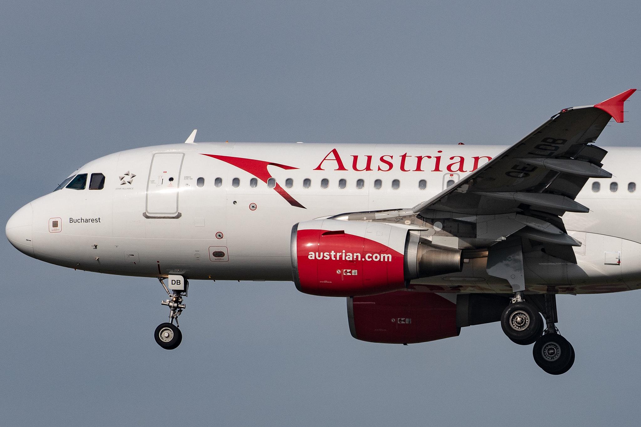 Frankfurt Airport: Austrian Airlines (OS / AUA) |  Airbus A319-112 A319 | OE-LDB | MSN 2174