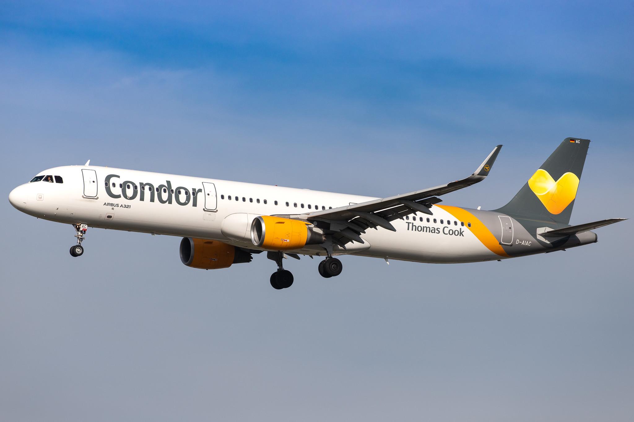 Frankfurt Airport: Condor (DE / CFG) |  Airbus A321-211 A321 | D-AIAC | MSN 5969