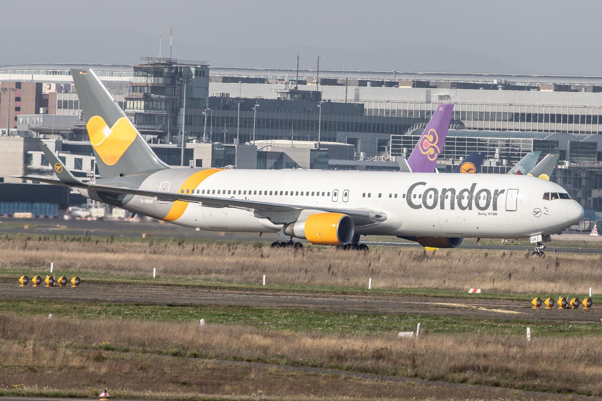 Frankfurt Airport: Condor (DE / CFG) |  Boeing 767-330(ER) B763 | D-ABUH | MSN 26986