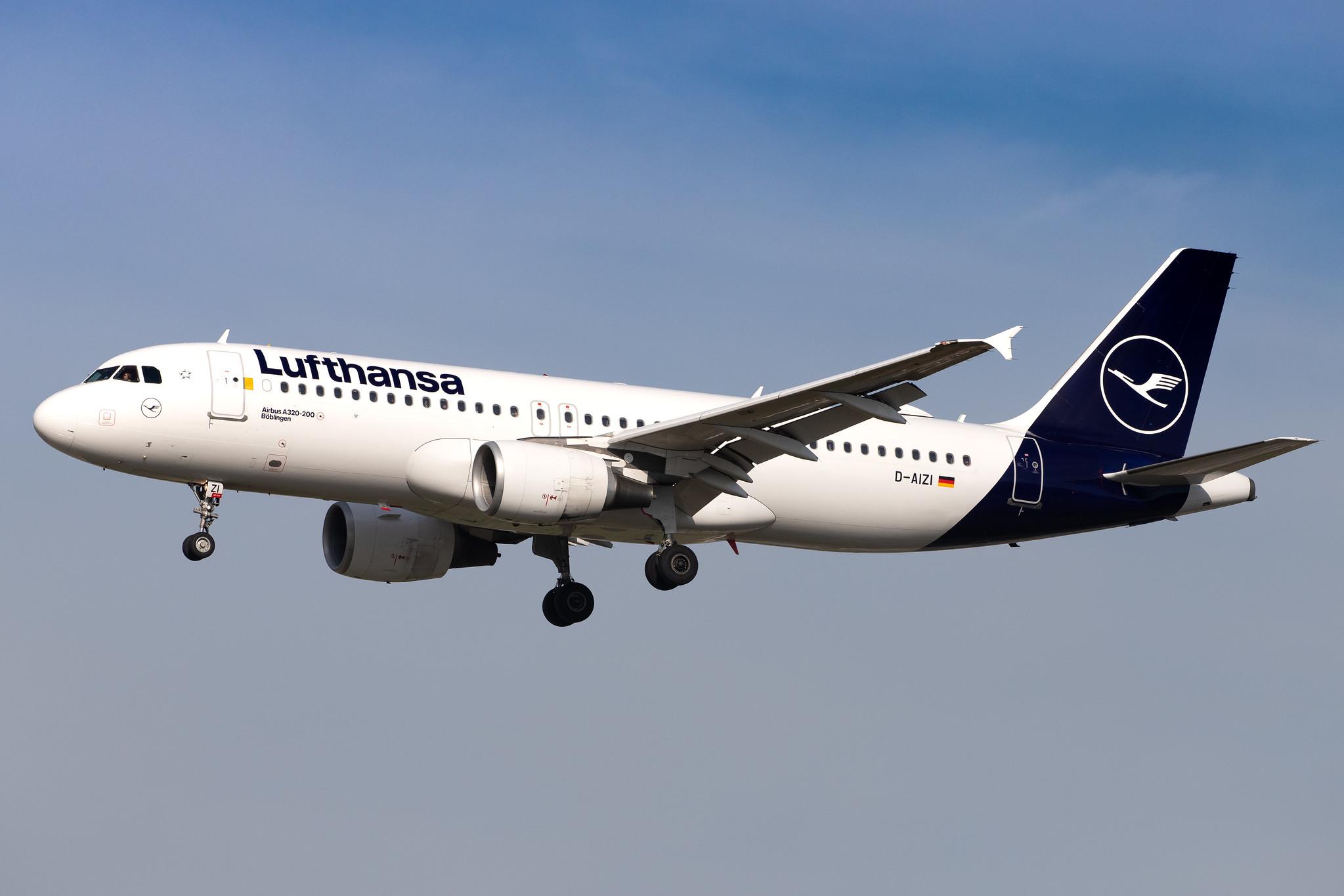 Frankfurt Airport: Lufthansa (LH / DLH) |  Airbus A320-214 A320 | D-AIZI | MSN 4398