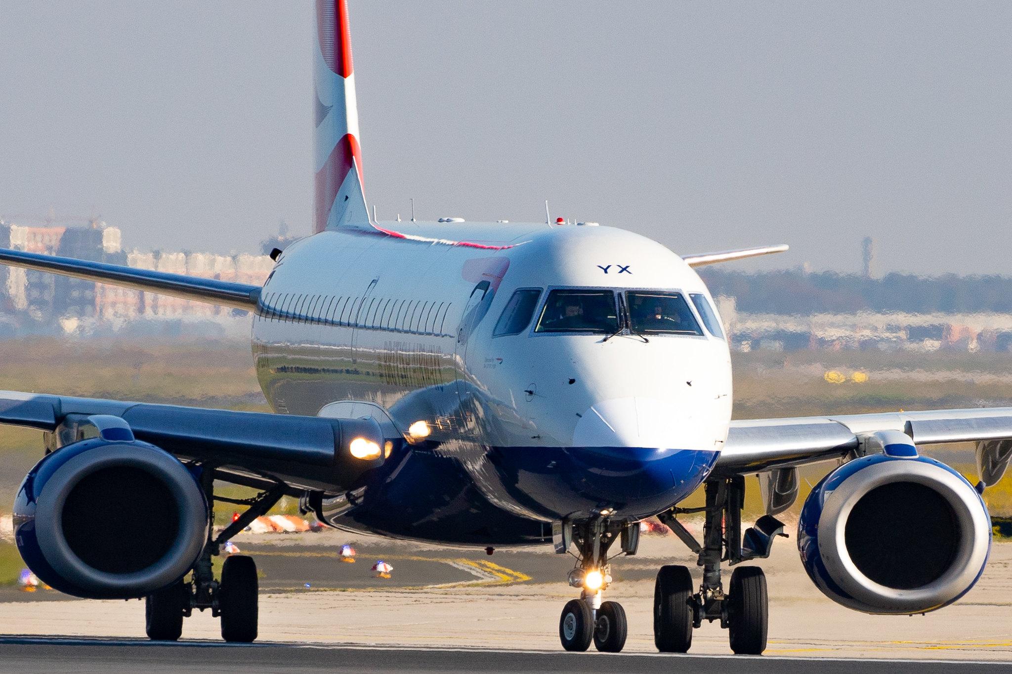 Frankfurt Airport: British Airways (BA / BAW) | Operator: BA CityFlyer |  Embraer ERJ-190SR E190 | G-LCYX | MSN 19000178