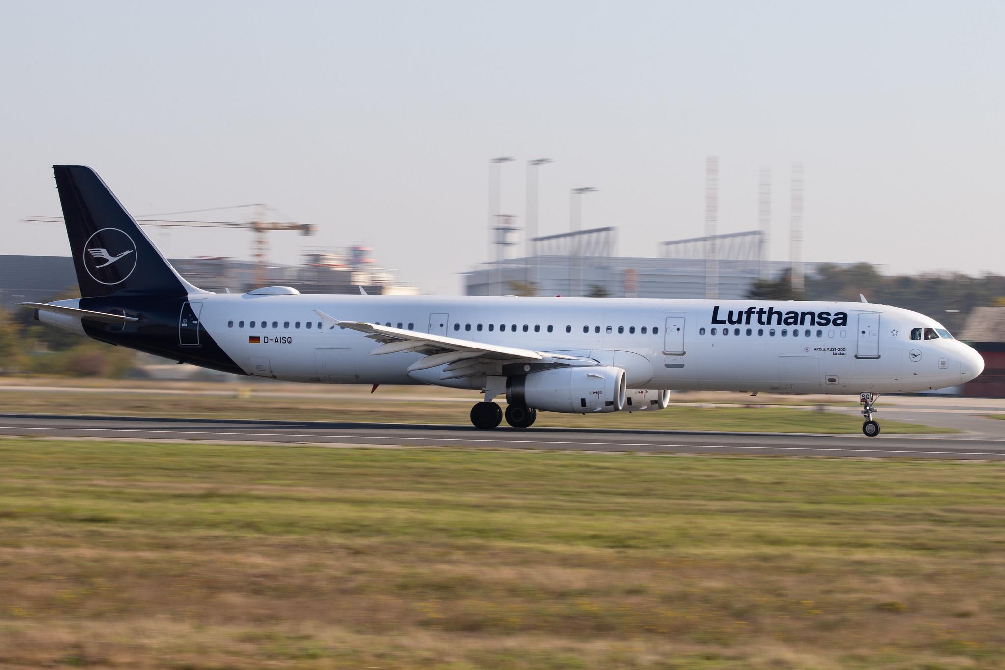 Frankfurt Airport: Lufthansa (LH / DLH) |  Airbus A321-231 A321 | D-AISQ | MSN 3936