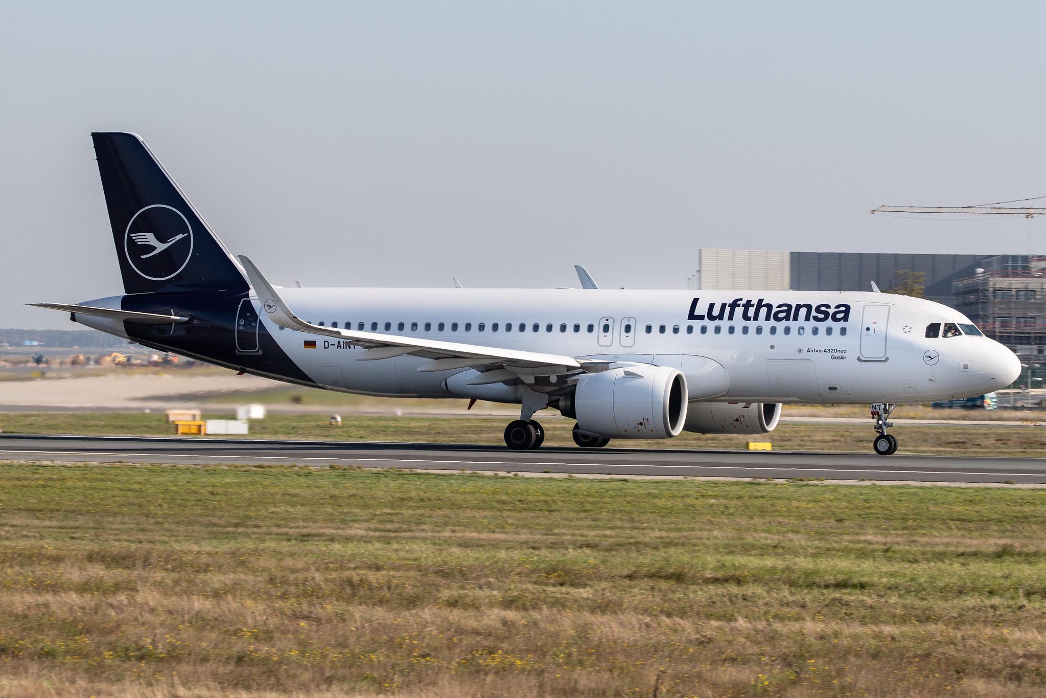 Frankfurt Airport: Lufthansa (LH / DLH) |  Airbus A320-271N A20N | D-AINT | MSN 8708