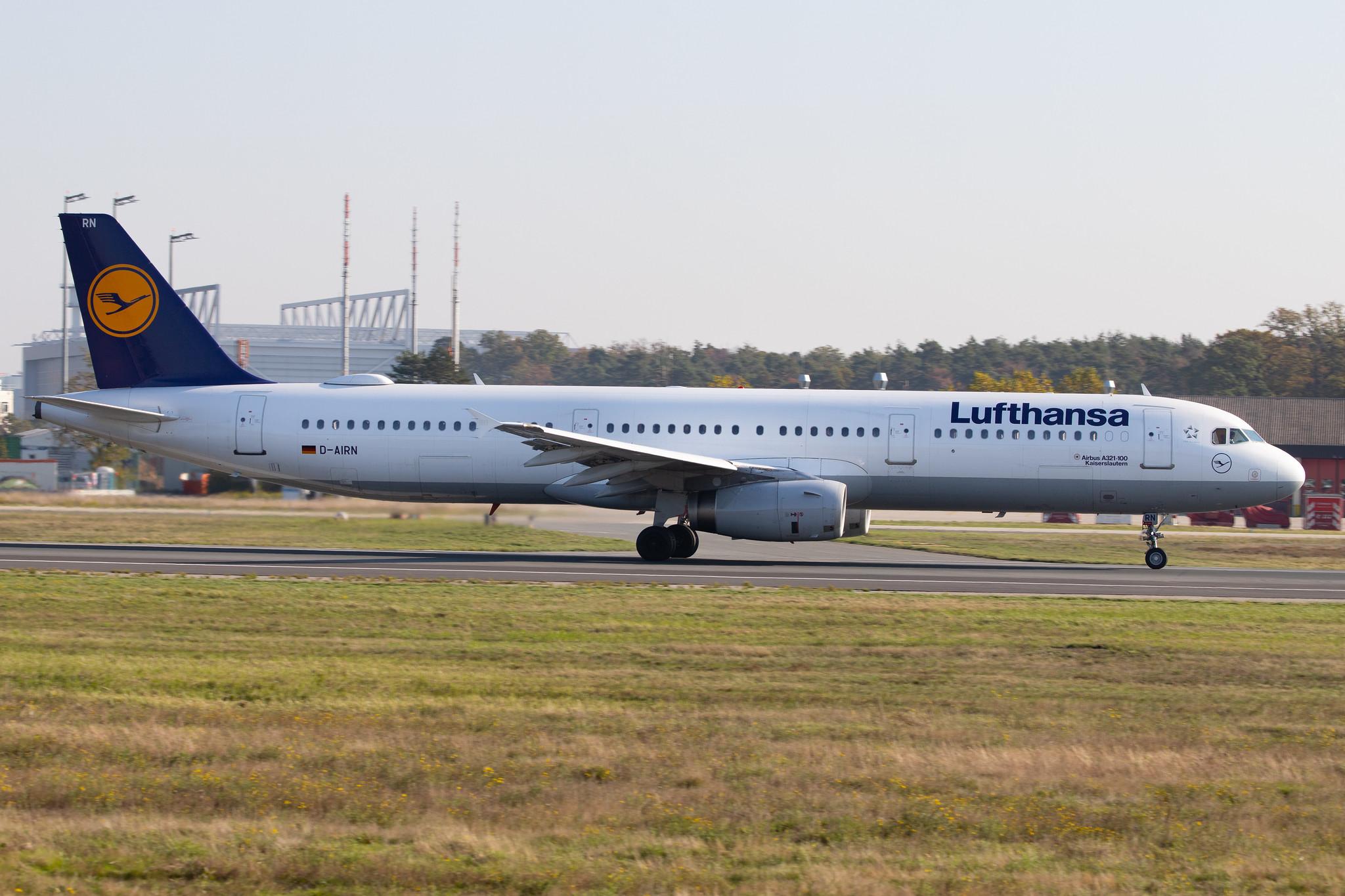 Frankfurt Airport: Lufthansa (LH / DLH) |  Airbus A321-131 A321 | D-AIRN | MSN 0560