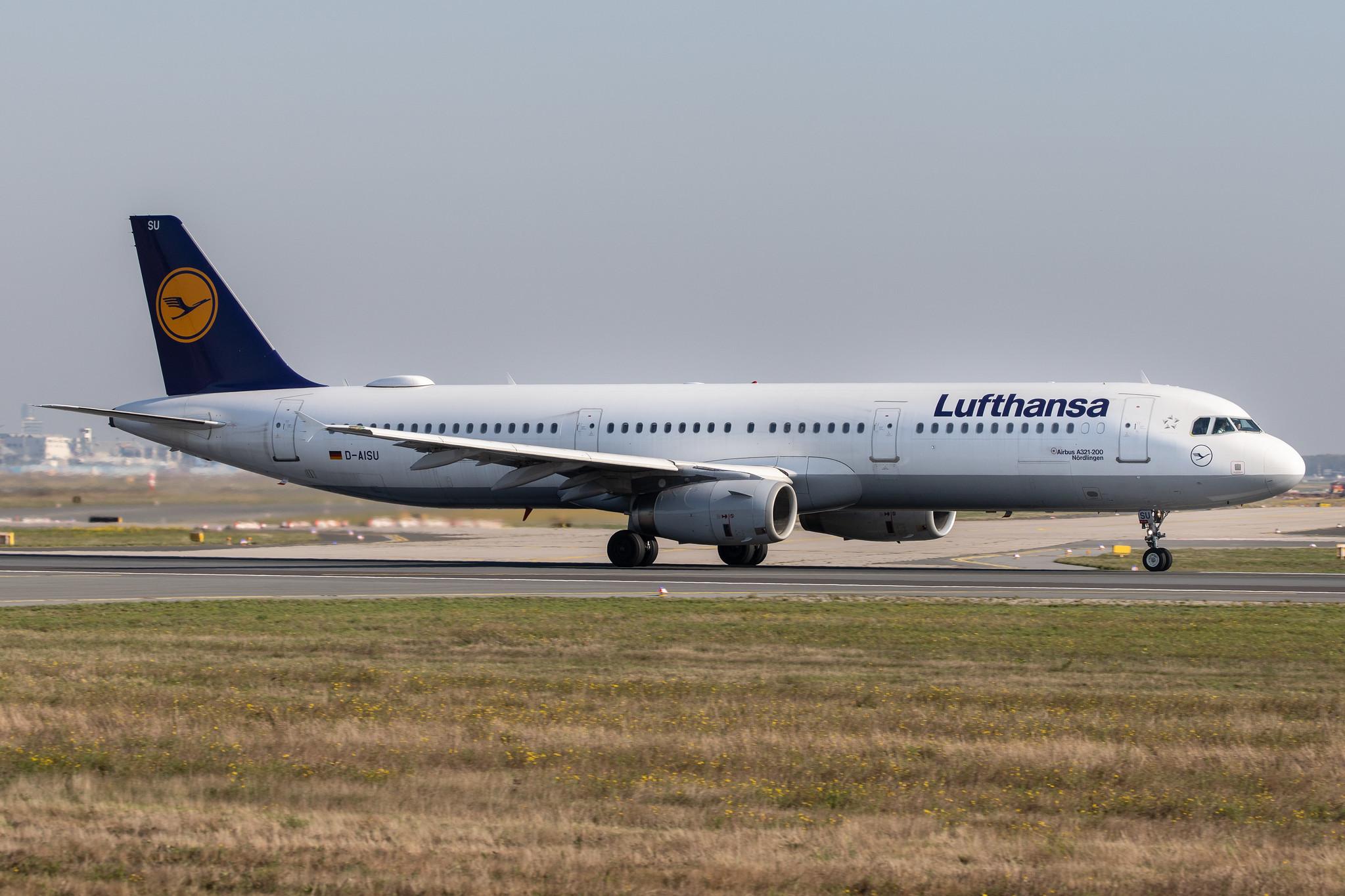 Frankfurt Airport: Lufthansa (LH / DLH) |  Airbus A321-231 A321 | D-AISU | MSN 4016