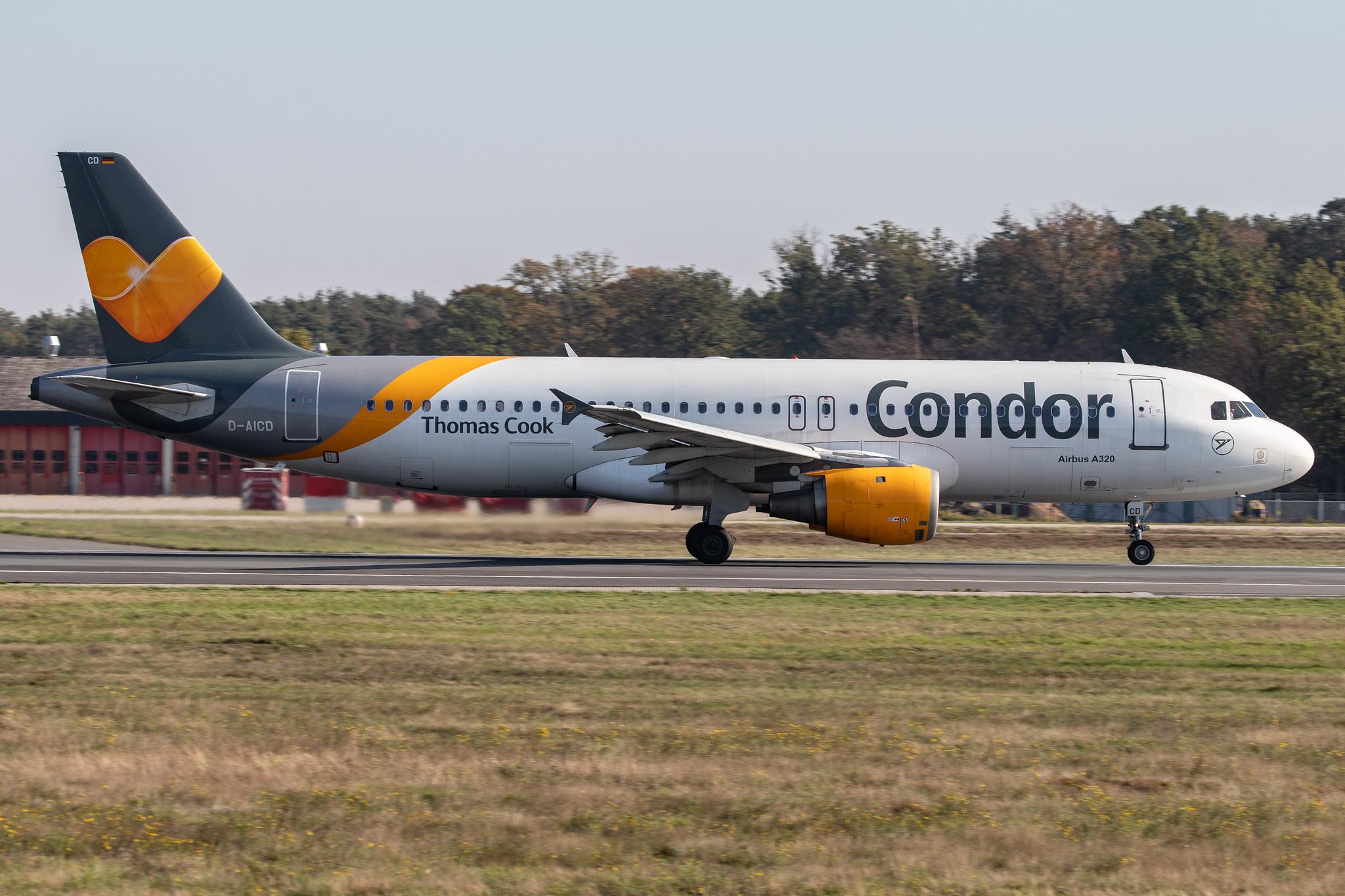Frankfurt Airport: Condor (DE / CFG) |  Airbus A320-212 A320 | D-AICD | MSN 0884