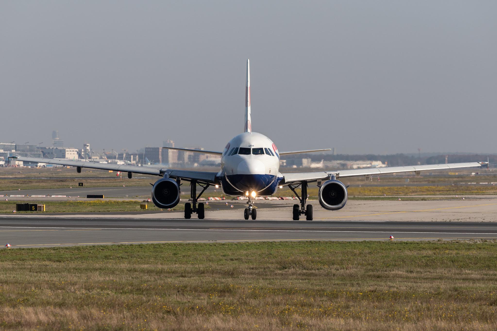 Frankfurt Airport: British Airways (BA / BAW) |  Airbus A319-131 A319 | G-EUOF | MSN 1590