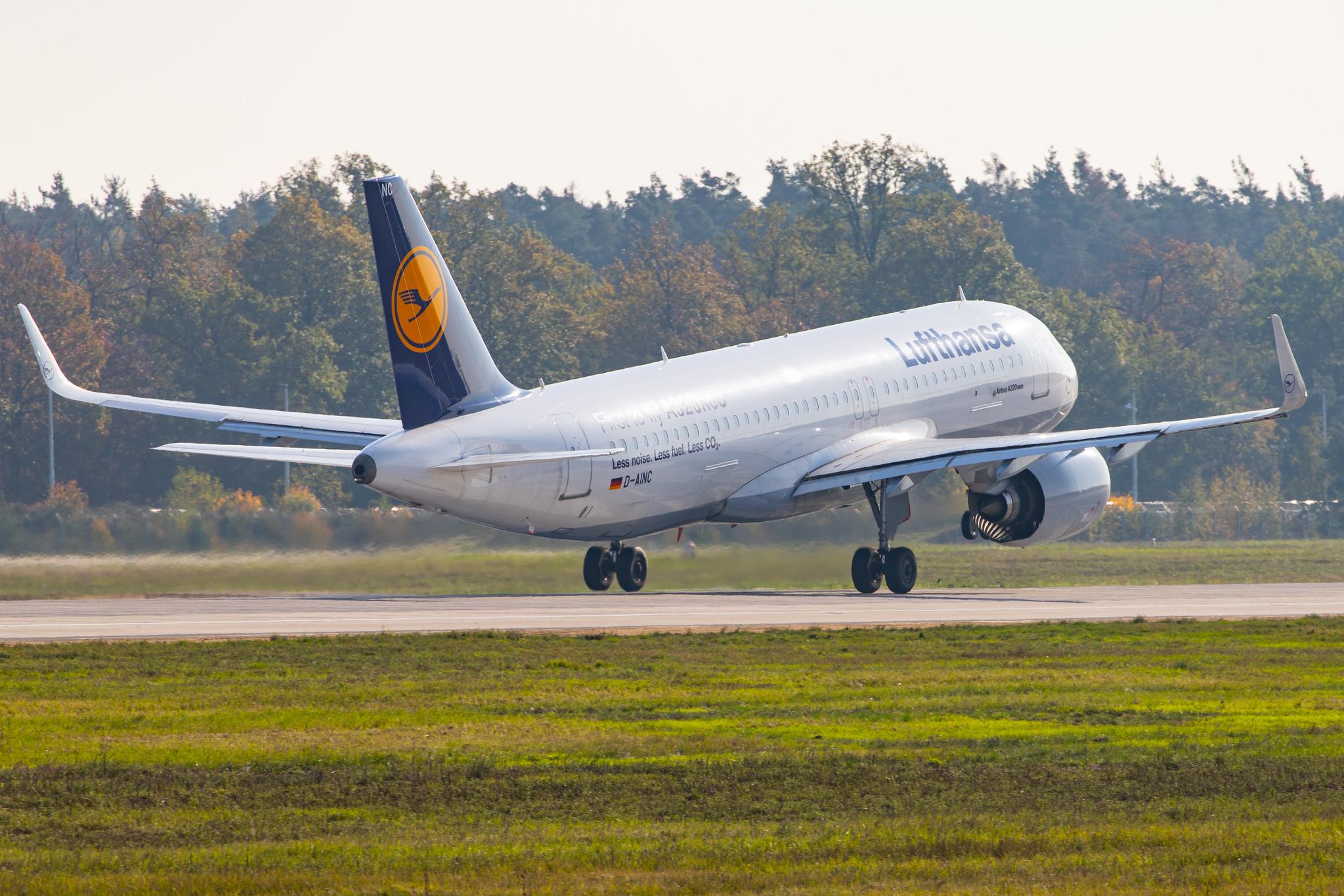 Frankfurt Airport: Lufthansa (LH / DLH) | Livery: First to fly A320neo Sticker | Airbus A320-271N A20N | D-AINC | MSN 6920
