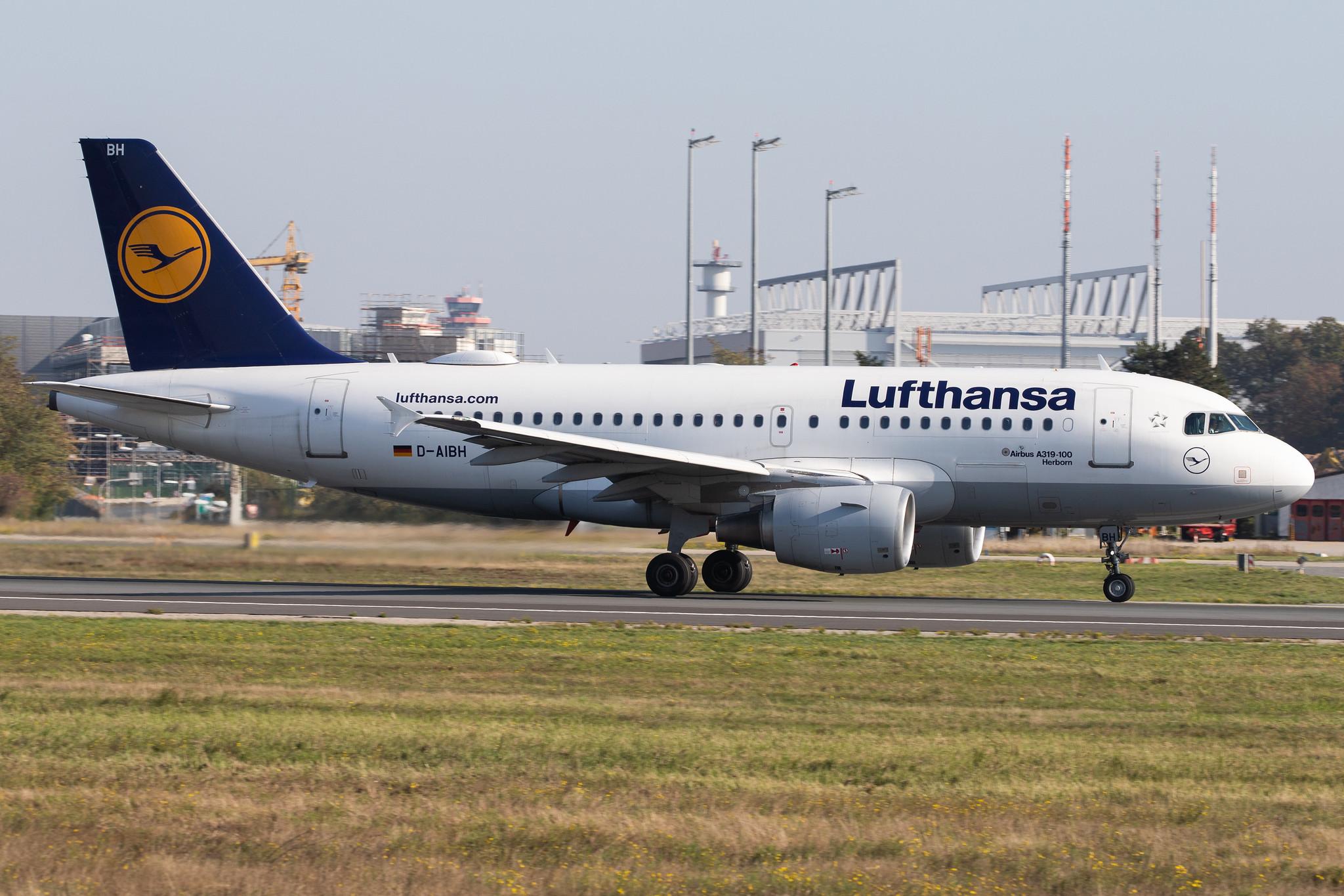 Frankfurt Airport: Lufthansa (LH / DLH) |  Airbus A319-112 A319 | D-AIBH | MSN 5239