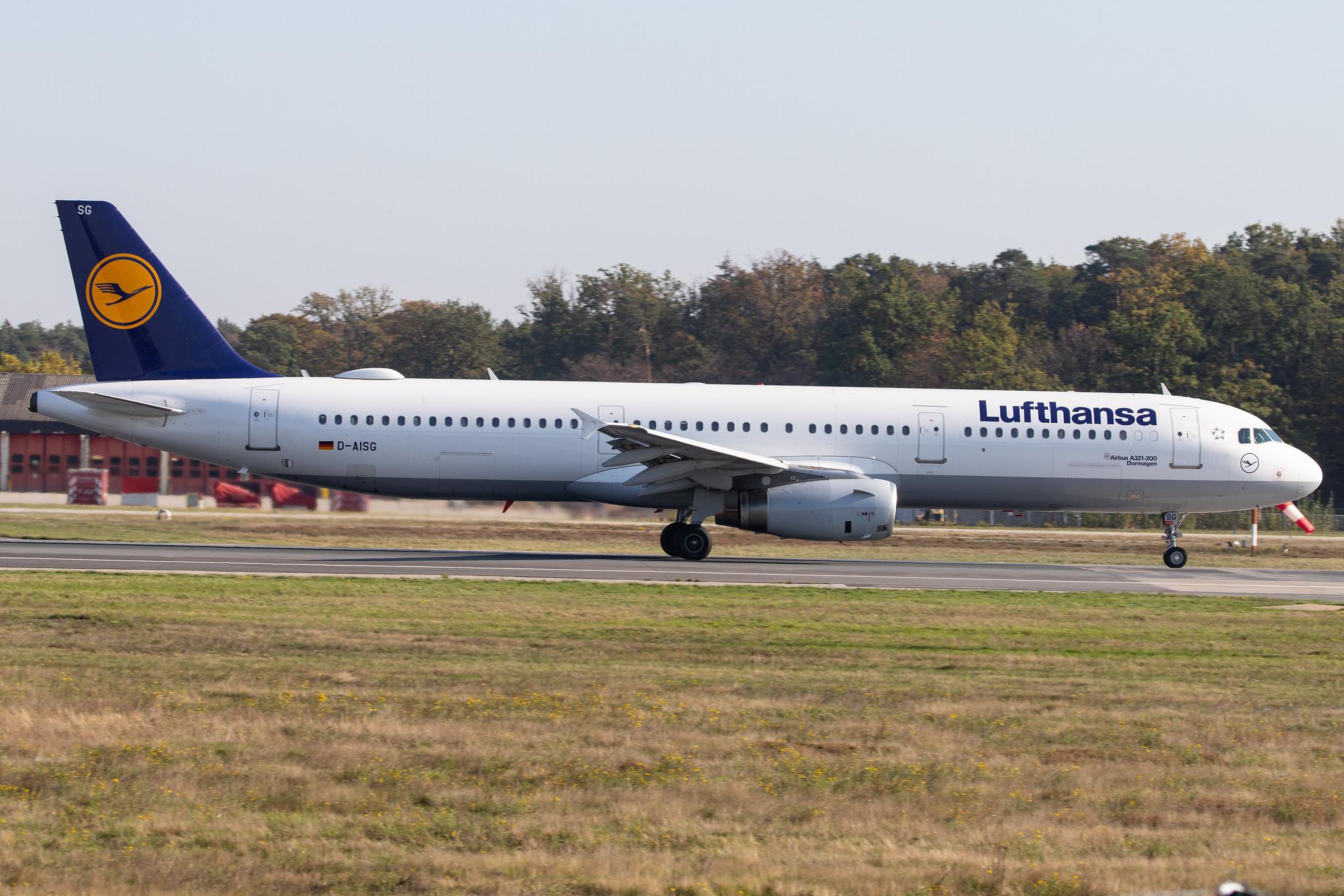 Frankfurt Airport: Lufthansa (LH / DLH) |  Airbus A321-231 A321 | D-AISG | MSN 1273