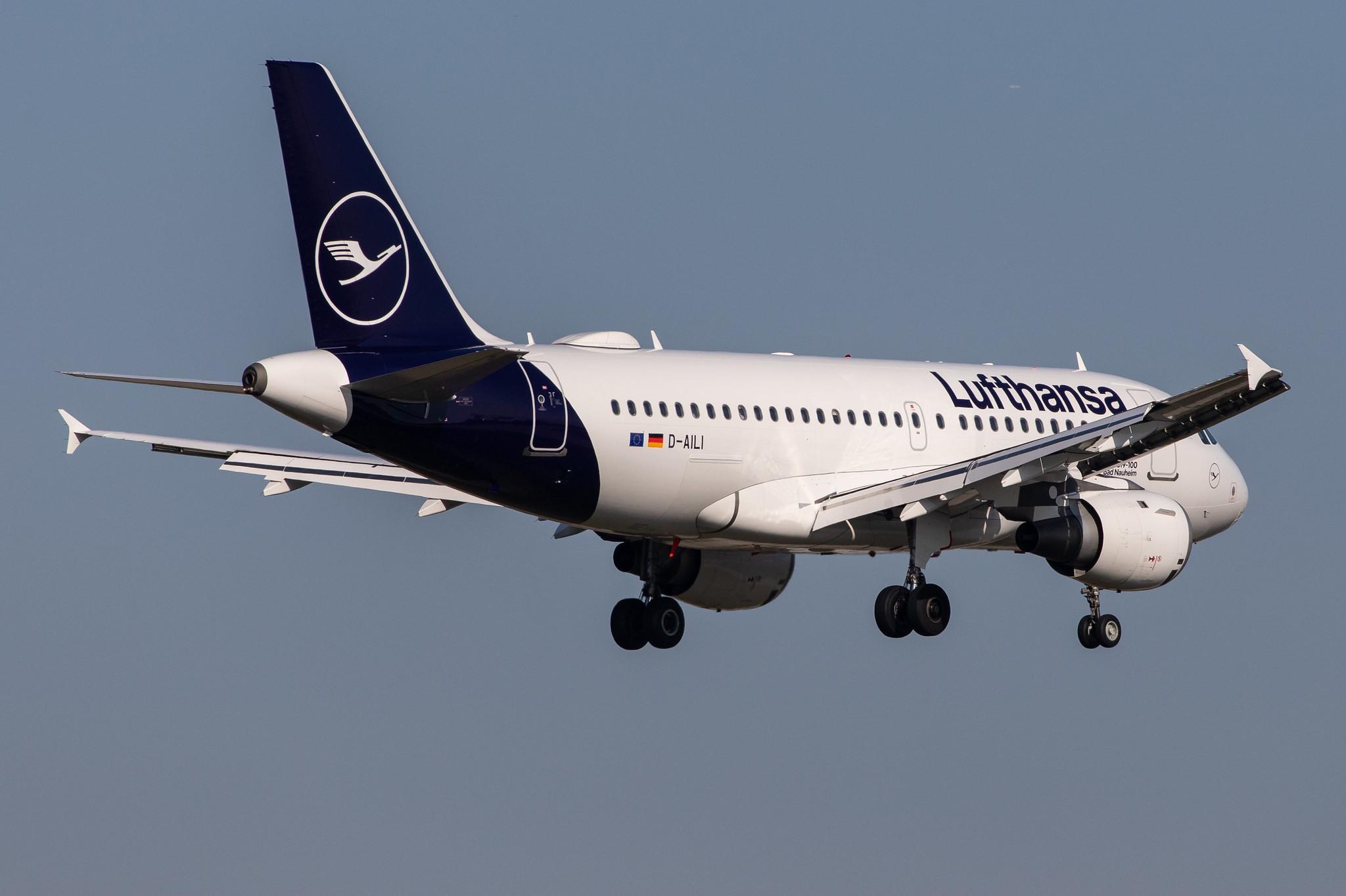 Frankfurt Airport: Lufthansa (LH / DLH) |  Airbus A319-114 A319 | D-AILI | MSN 0651