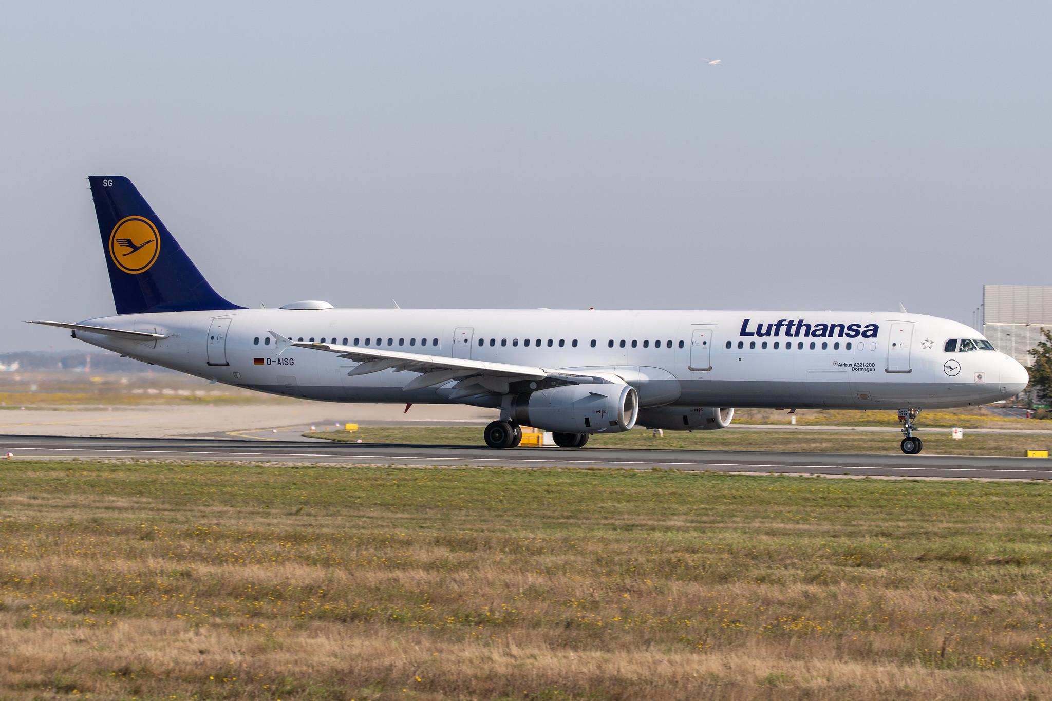 Frankfurt Airport: Lufthansa (LH / DLH) |  Airbus A321-231 A321 | D-AISG | MSN 1273