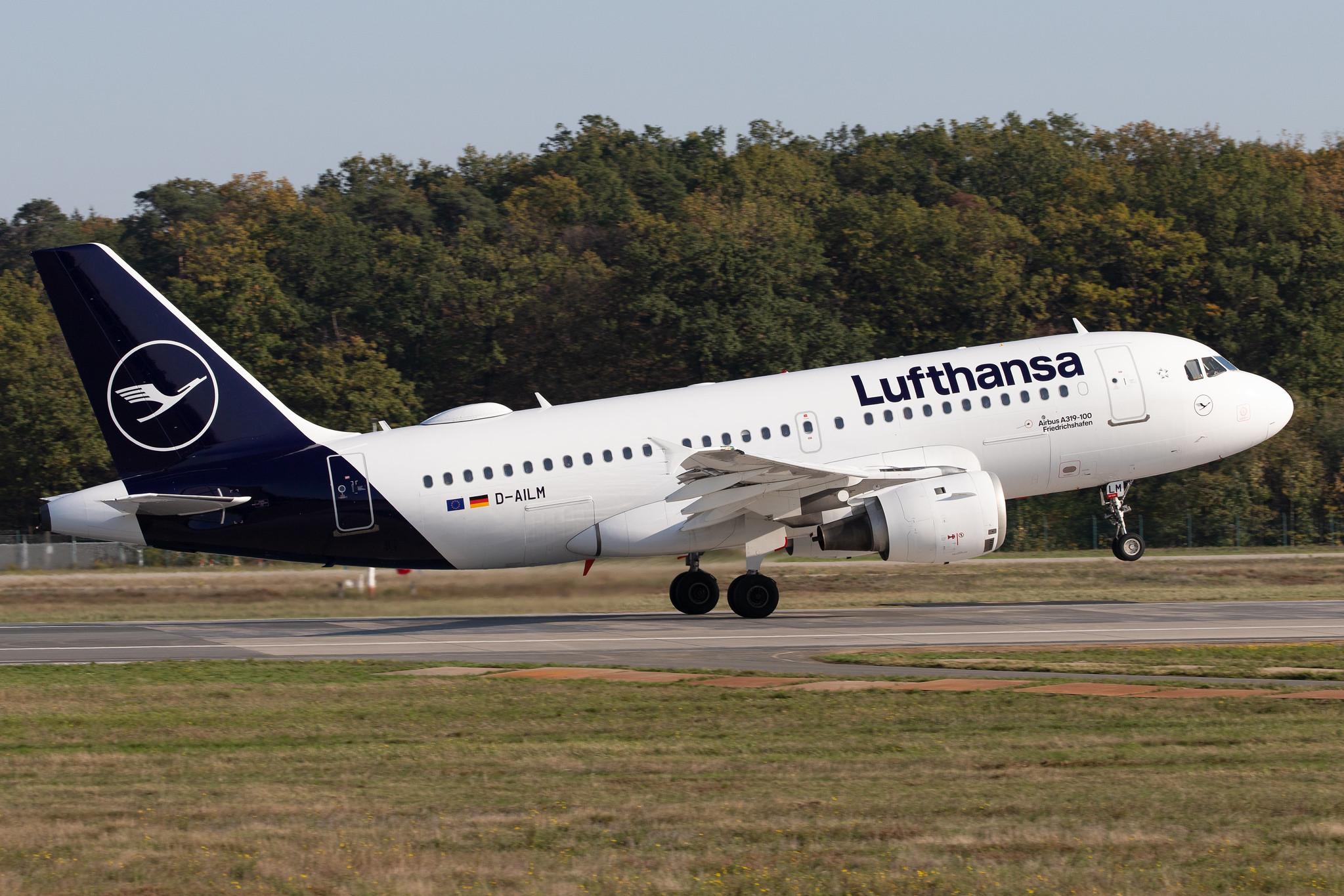 Frankfurt Airport: Lufthansa (LH / DLH) |  Airbus A319-114 A319 | D-AILM | MSN 0694