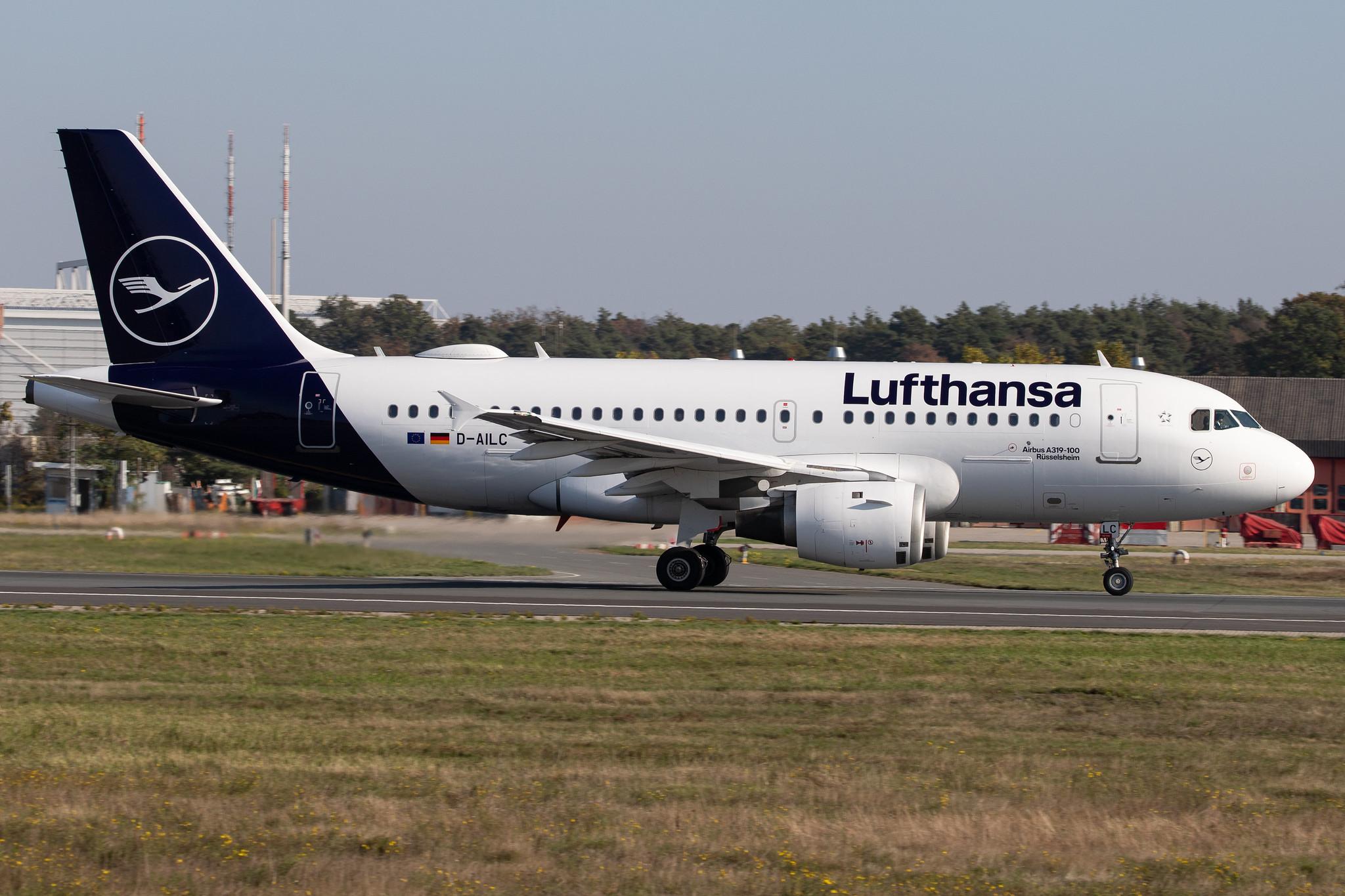 Frankfurt Airport: Lufthansa (LH / DLH) |  Airbus A319-114 A319 | D-AILC | MSN 0616