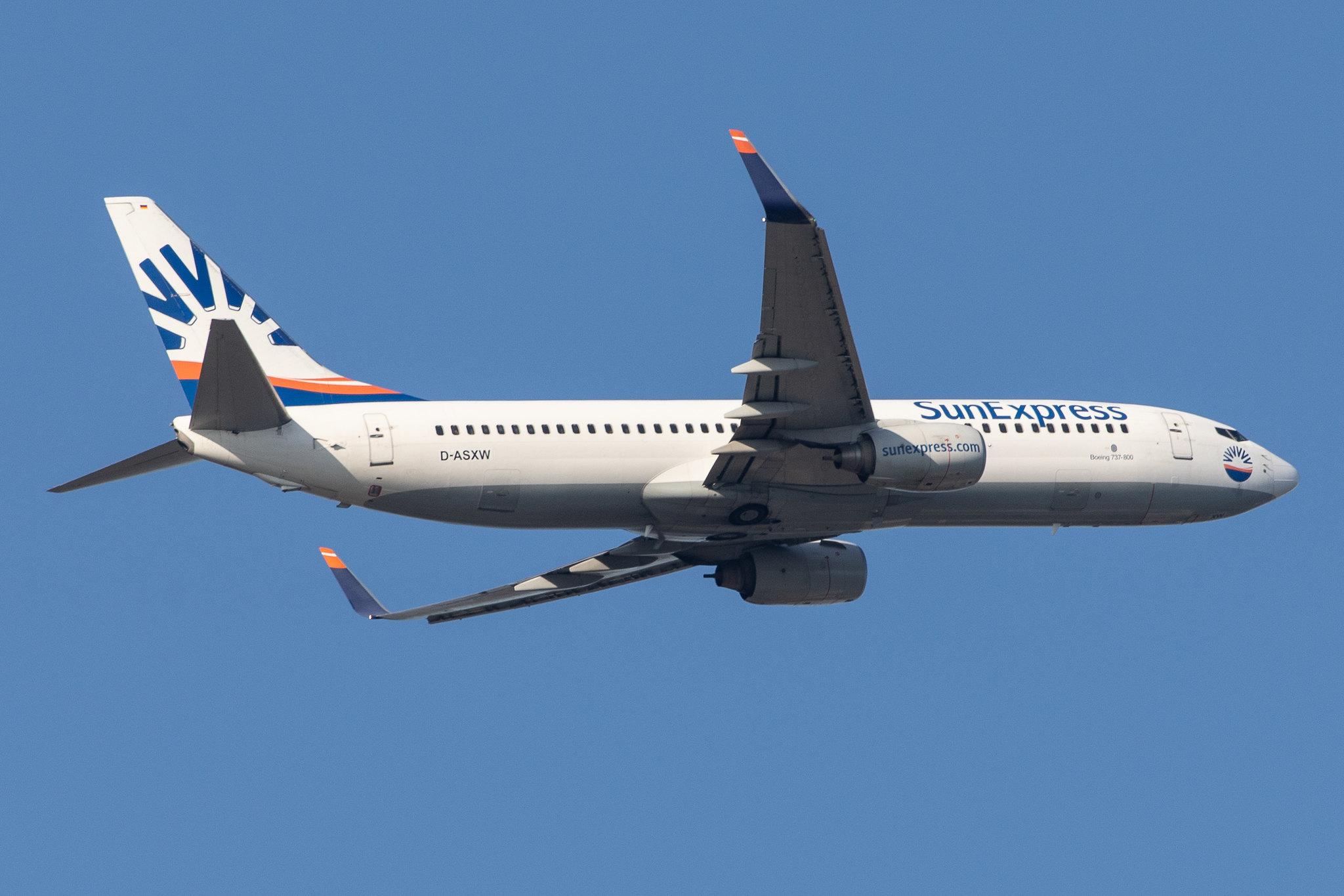 Frankfurt Airport: SunExpress (XQ / SXS) | Operator: SunExpress Deutschland |  Boeing 737-8HC B738 | D-ASXW | MSN 36530