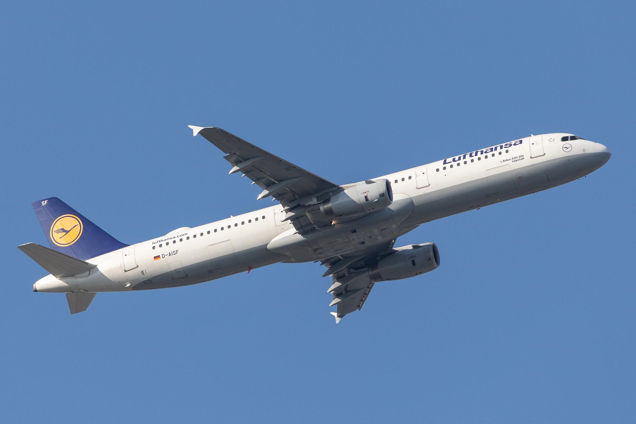 Frankfurt Airport: Lufthansa (LH / DLH) |  Airbus A321-231 A321 | D-AISF | MSN 1260