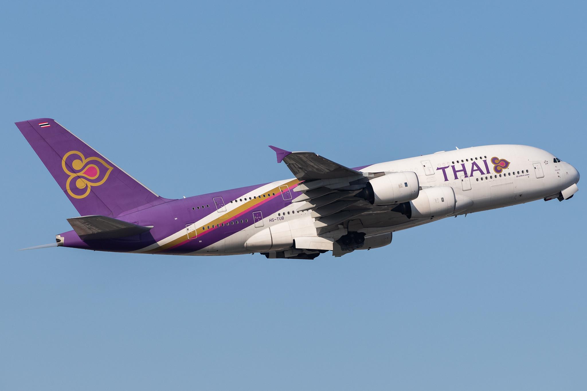 Frankfurt Airport: Thai Airways (TG / THA) |  Airbus A380-841 A388 | HS-TUB | MSN 093