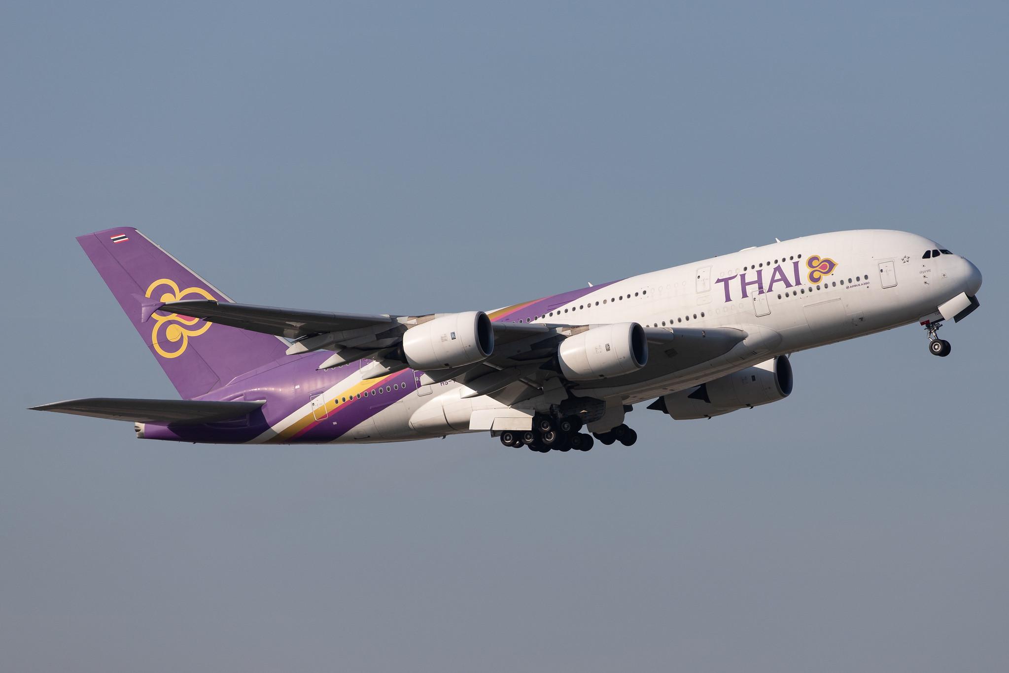 Frankfurt Airport: Thai Airways (TG / THA) |  Airbus A380-841 A388 | HS-TUB | MSN 093
