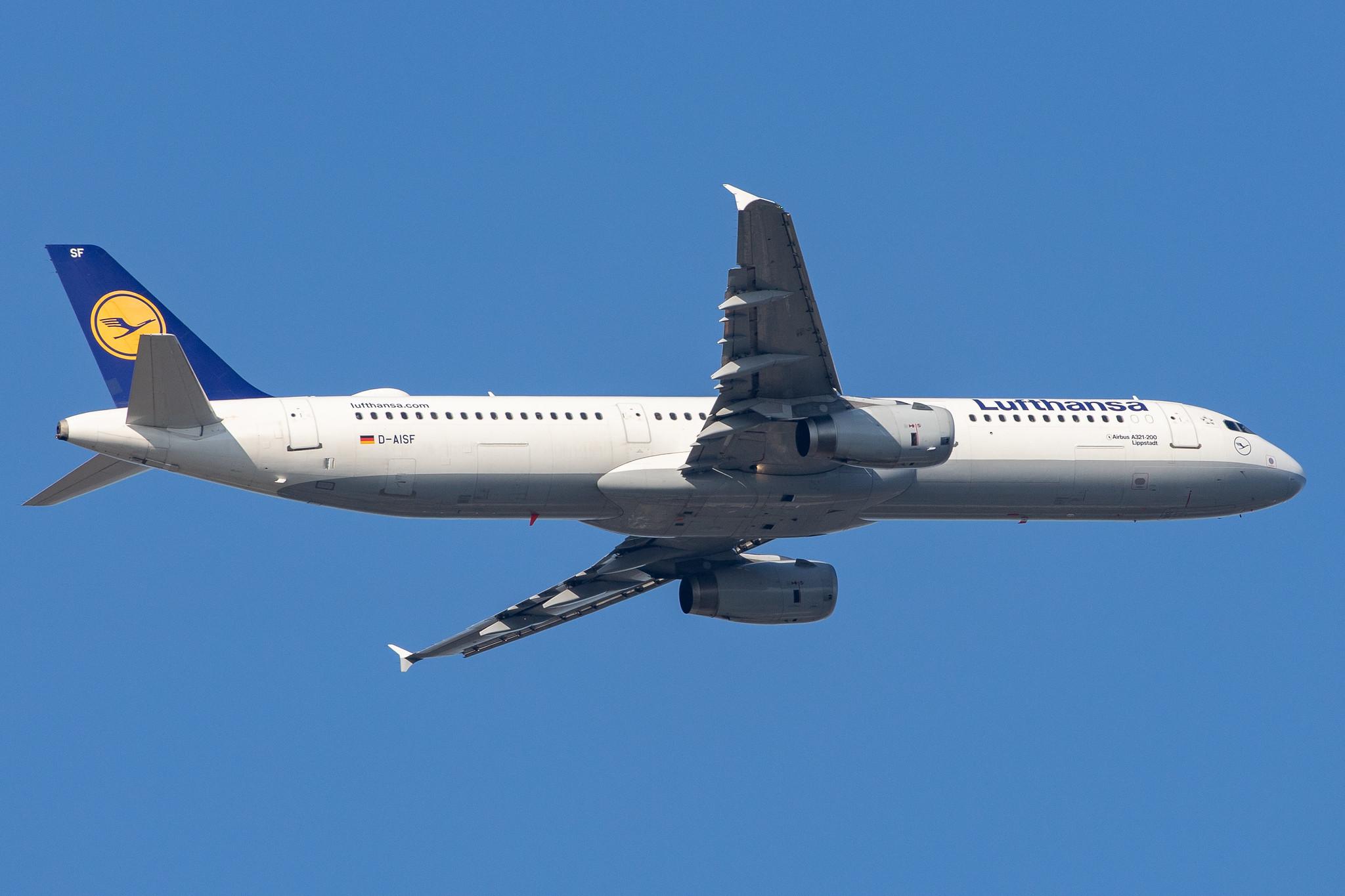 Frankfurt Airport: Lufthansa (LH / DLH) |  Airbus A321-231 A321 | D-AISF | MSN 1260