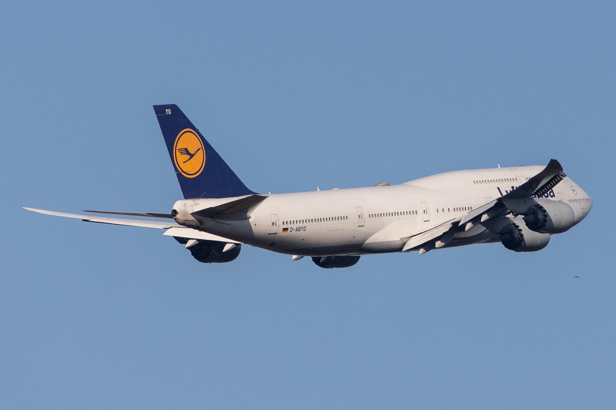 Frankfurt Airport: Lufthansa (LH / DLH) |  Boeing 747-830 B748 | D-ABYO | MSN 37841