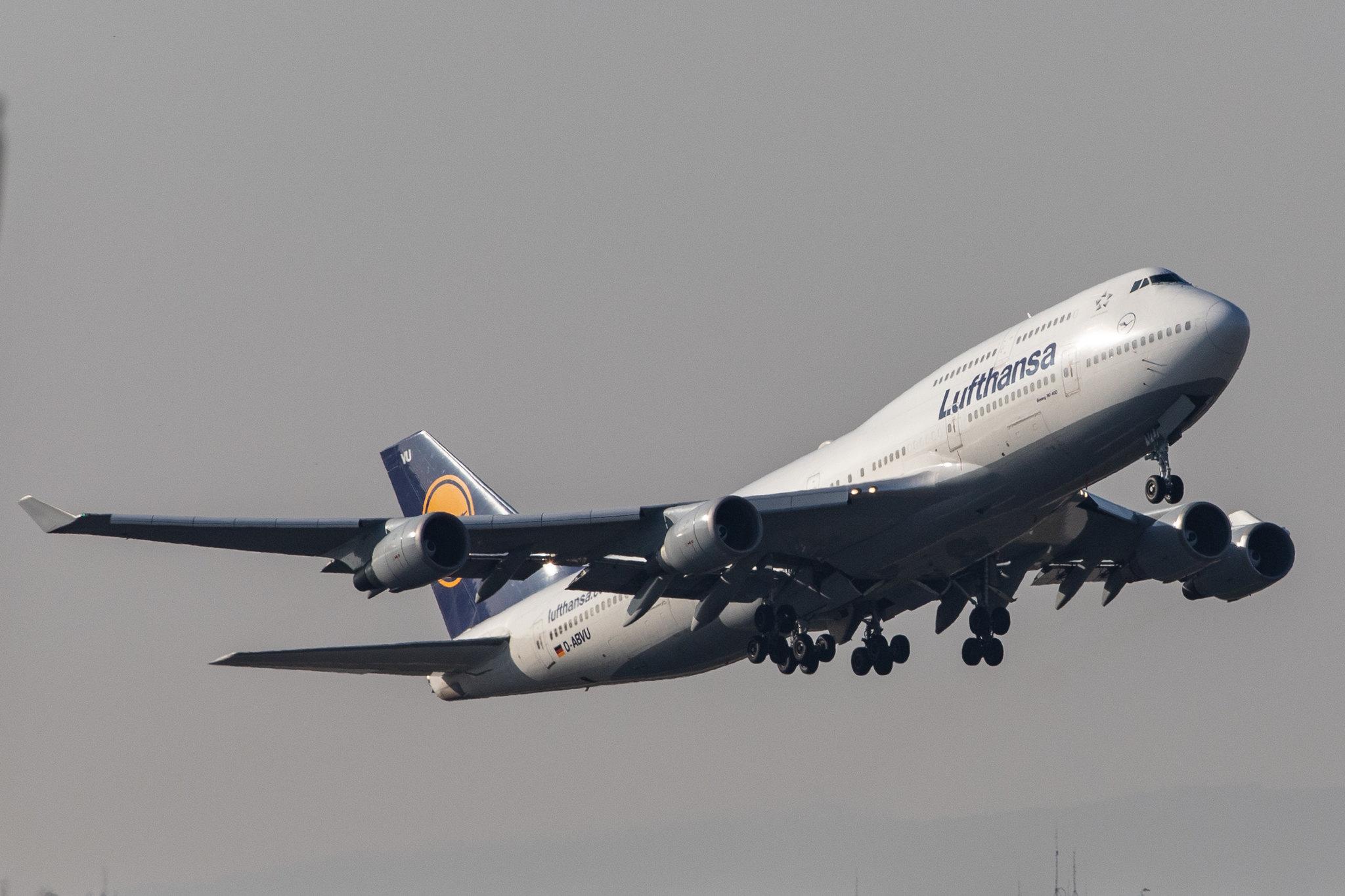 Frankfurt Airport: Lufthansa (LH / DLH) |  Boeing 747-430 B744 | D-ABVU | MSN 29492