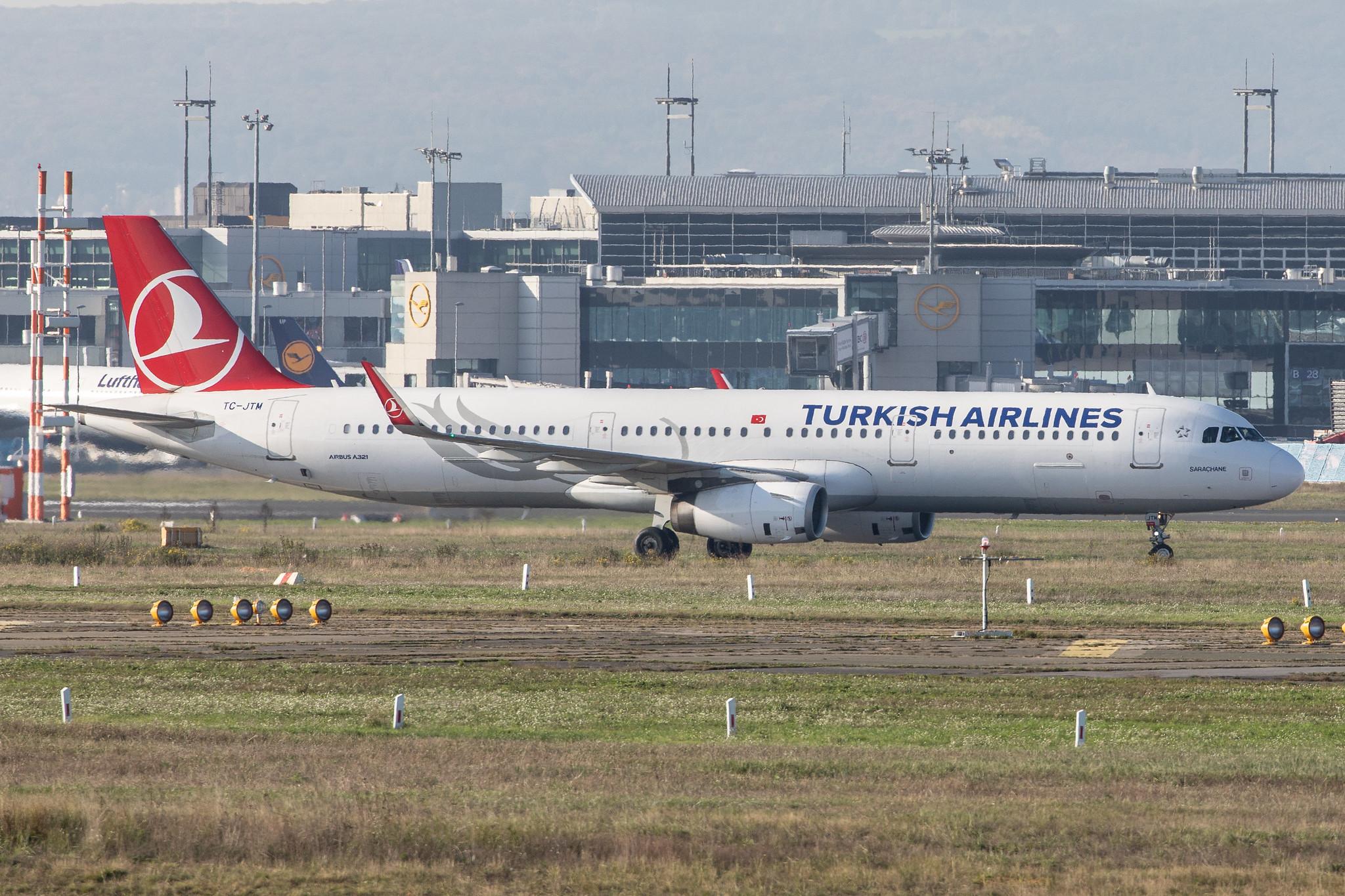 Frankfurt Airport: Turkish Airlines (TK / THY) |  Airbus A321-231 A321 | TC-JTM | MSN 7242