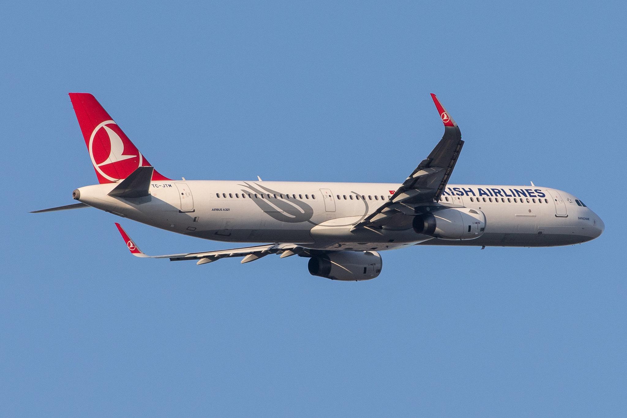 Frankfurt Airport: Turkish Airlines (TK / THY) |  Airbus A321-231 A321 | TC-JTM | MSN 7242