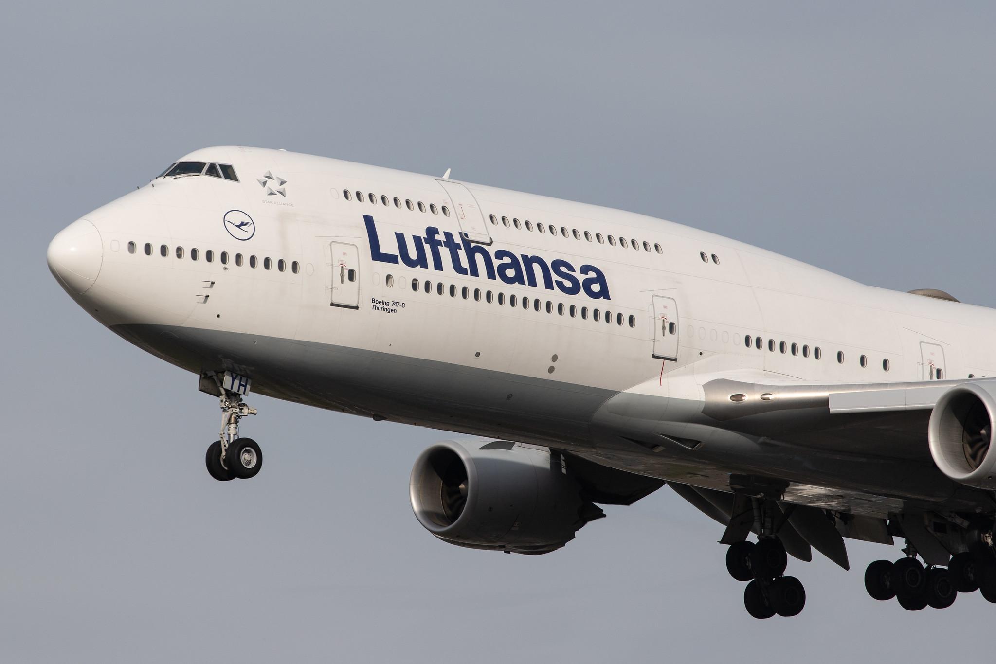 Frankfurt Airport: Lufthansa (LH / DLH) |  Boeing 747-830 B748 | D-ABYH | MSN 37832